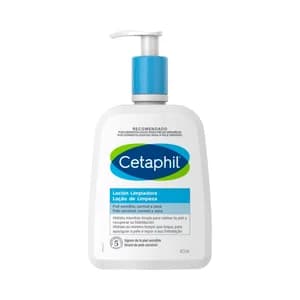 CETAPHIL Loción facial limpiadora e hidratante para pieles sensibles, normales a secas 473 ml.