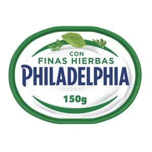 PHILADELPHIA Queso con finas hierbas para untar PHILADELPHIA ORIGINAL 150 g.