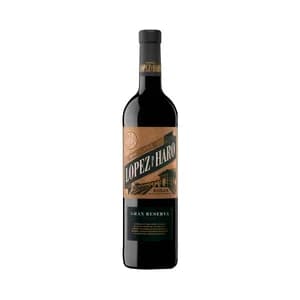 LOPEZ DE HARO Vino tinto gran reserva con D.O. Ca. Rioja LOPEZ DE HARO botella de 75 cl.