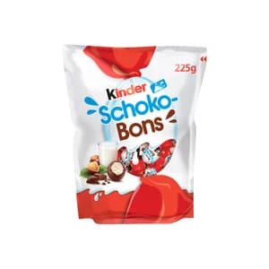 KINDER Huevos de chocolate con leche y relleno cremoso de leche avellanas 225 g.