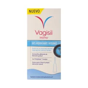 VAGISIL Gel hidratante interno en prácticas monodosis VAGISIL Intima 6 x 5 gr.