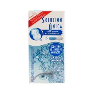 IRIS LINE Solución para limpiar, desinfectar y lubricar todo tipo de lentes de contacto IRIS LINE 100 ml.