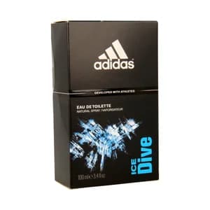 ADIDAS Eau de toilette para hombre con vaporizador en spray ADIDAS Ice dive 100 ml.