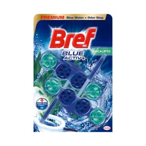 BREF Pastillas wc blue activ eucalipto 3 x 50 gr.