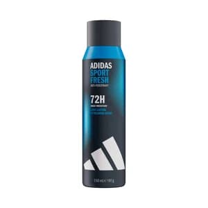 ADIDAS Sport fresh Desodorante en spray para hombre, protección hasta 72 horas 150 ml.