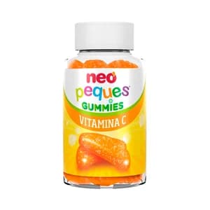 NEO PEQUES Caramelos masticables (gummies) sabor naranja ricos en vitamina C 30 uds.