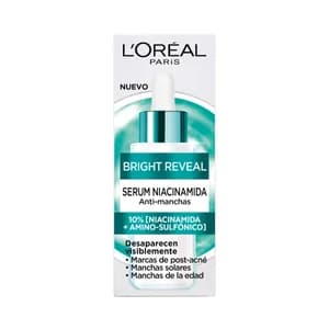 L´ORÉAL PARIS Bright reveal Sérum anti-manchas con Niacinamida 30 ml.
