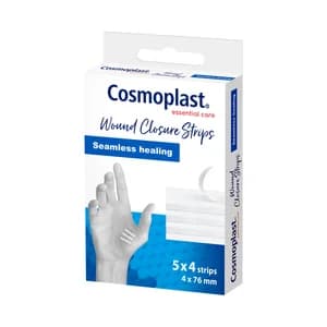 COSMOPLAST Apósitos adhesivos de sutura de 4 x 76 mm 20 uds.