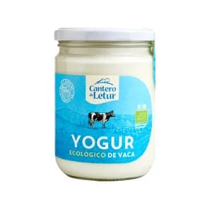 CANTERO DE LETUR Yogur natural ecológico EL CANTERO DE LETUR 420 g.