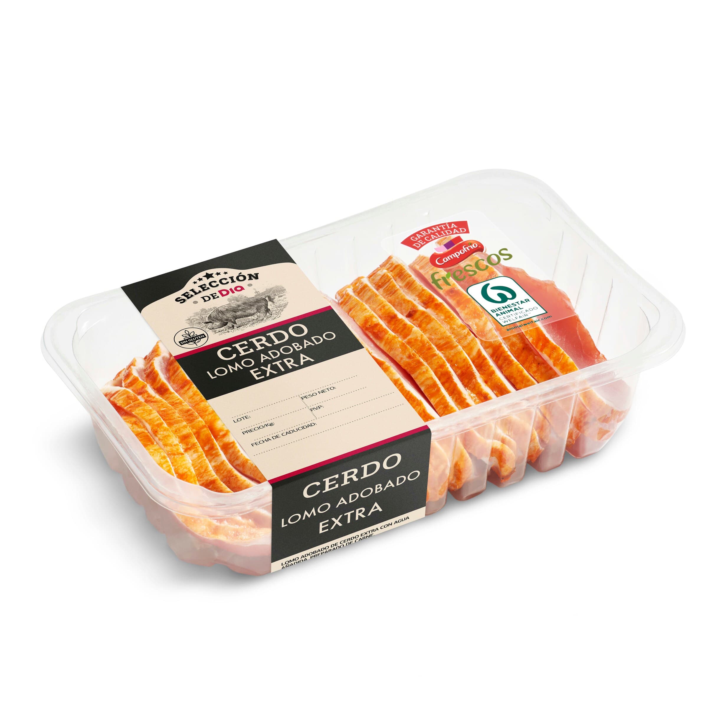 Cinta de lomo adobada Selección de Dia 900 g aprox.