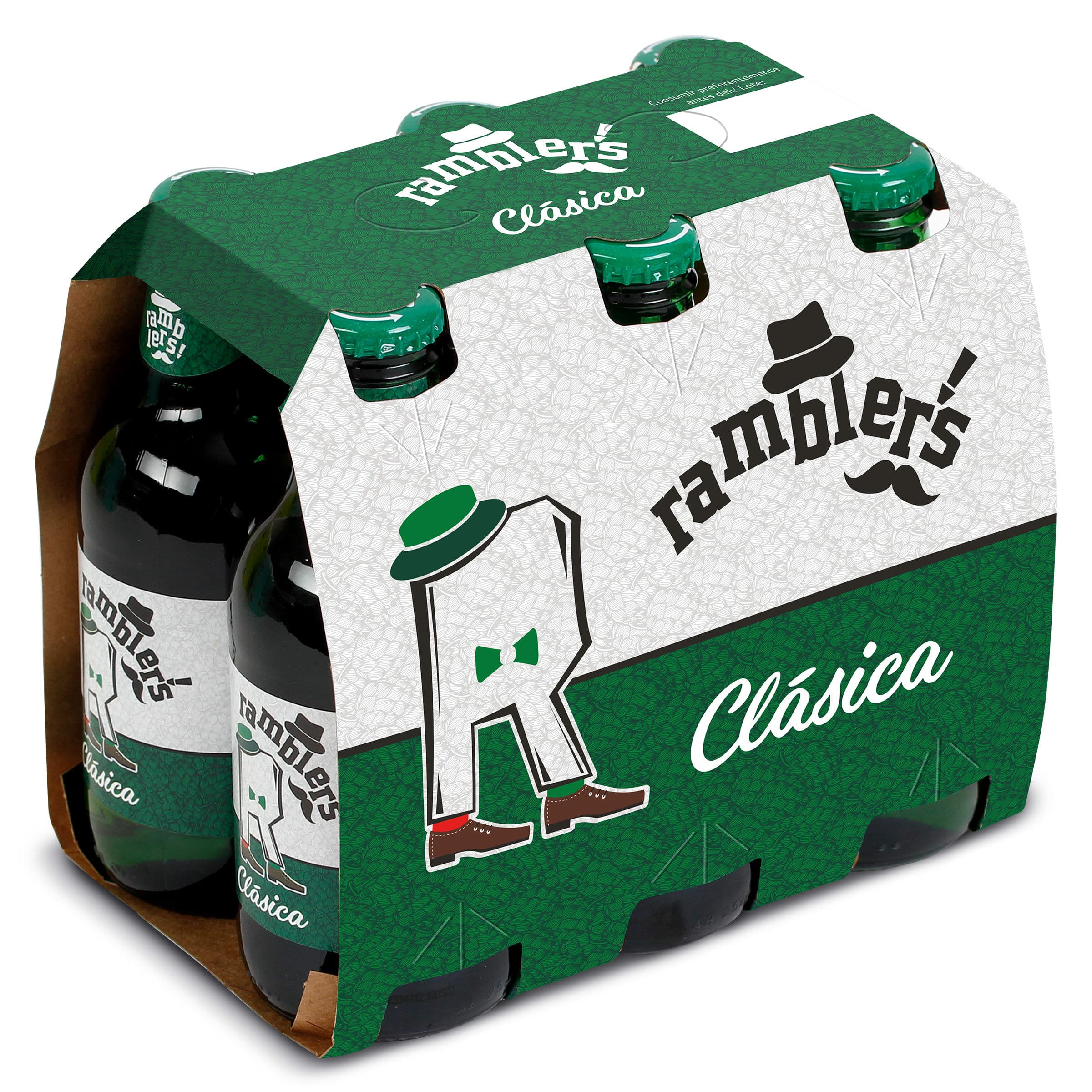 Cerveza clásica Dia Ramblers pack 6 x 25 cl