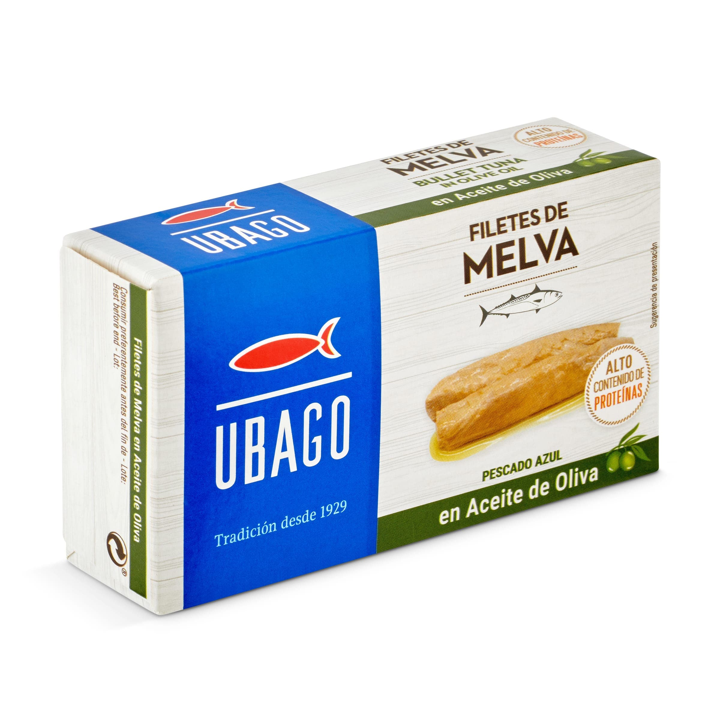 Melva en aceite de oliva Ubago 85 g