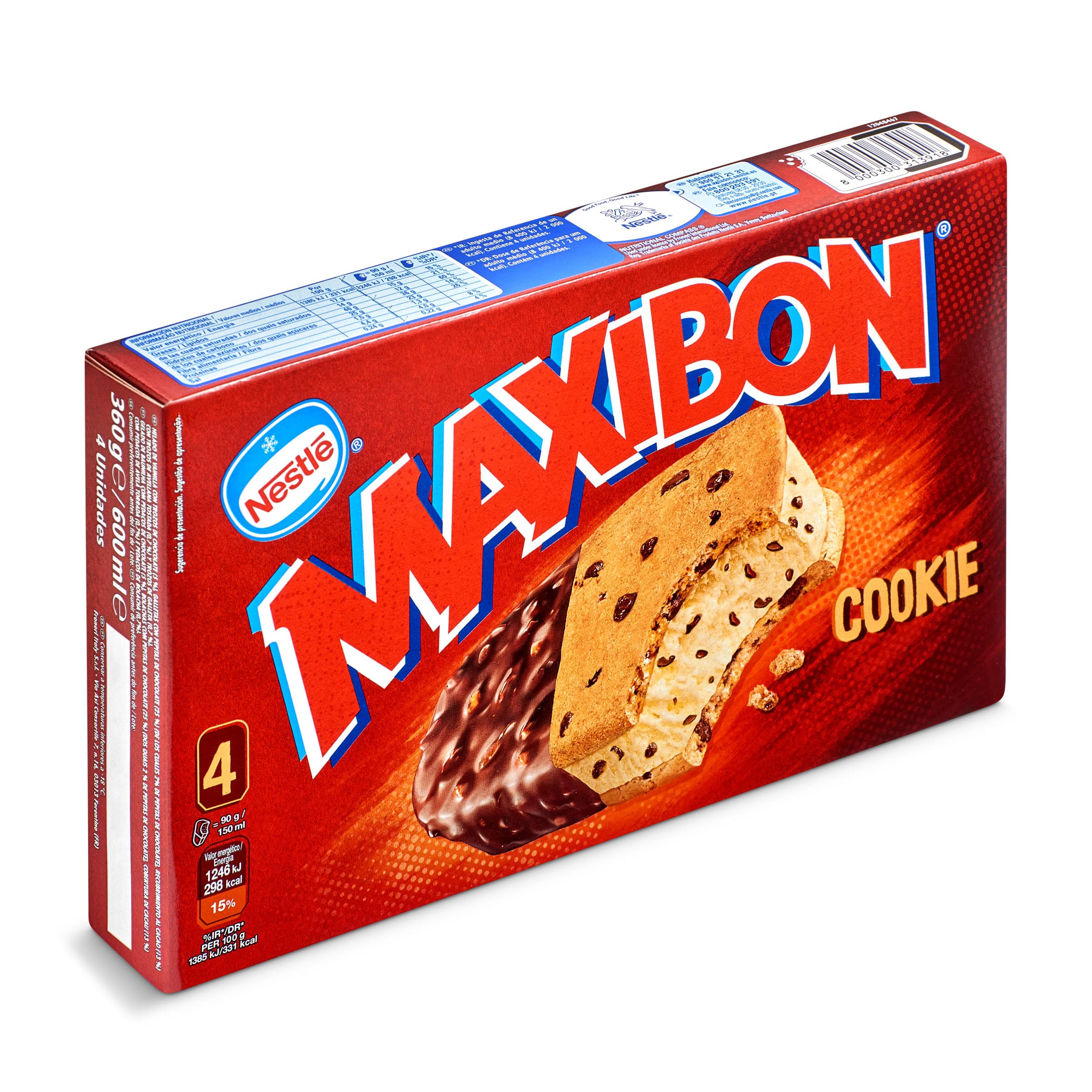 Maxibon cookies Nestlé 4 x 90 g