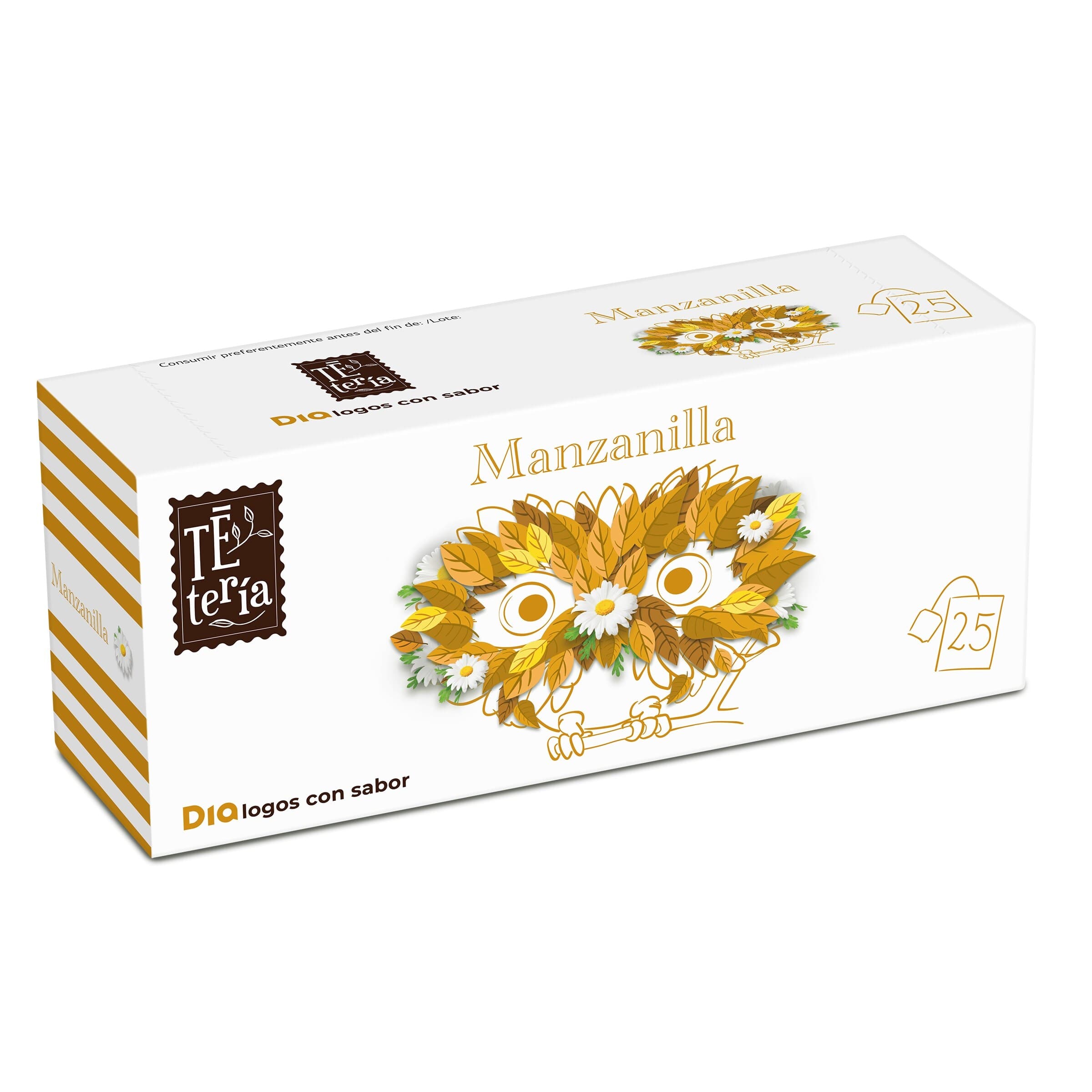 Manzanilla Dia Tetería 25 unidades