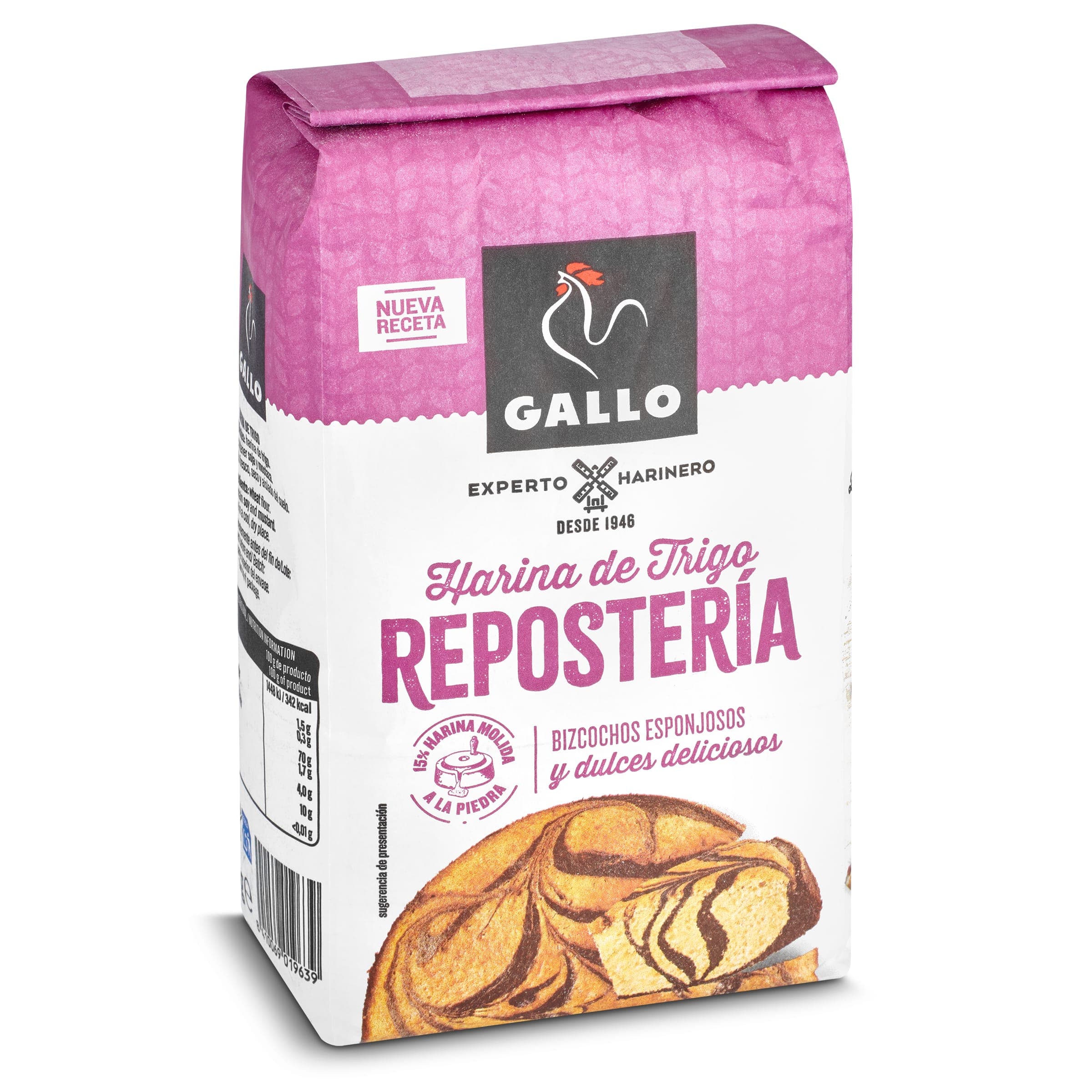 Harina de trigo para repostería Gallo 1 Kg