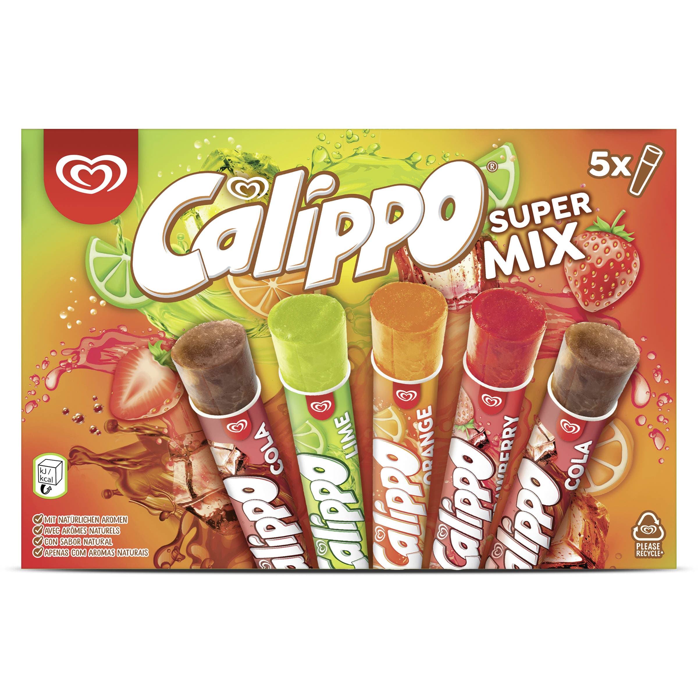 Calippo supermix 5 x 105 g