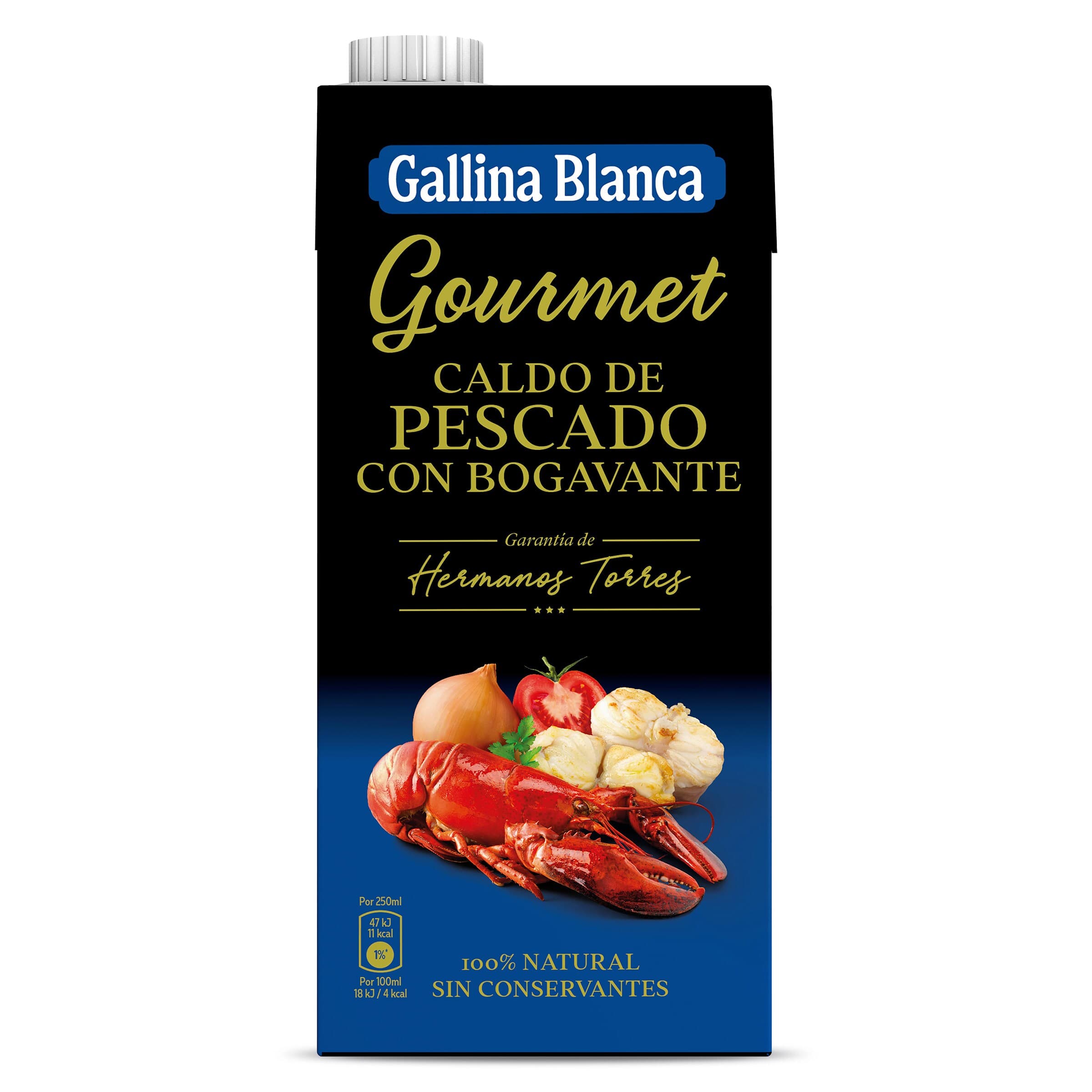 Caldo de pescado gourmet Gallina Blanca 1 L