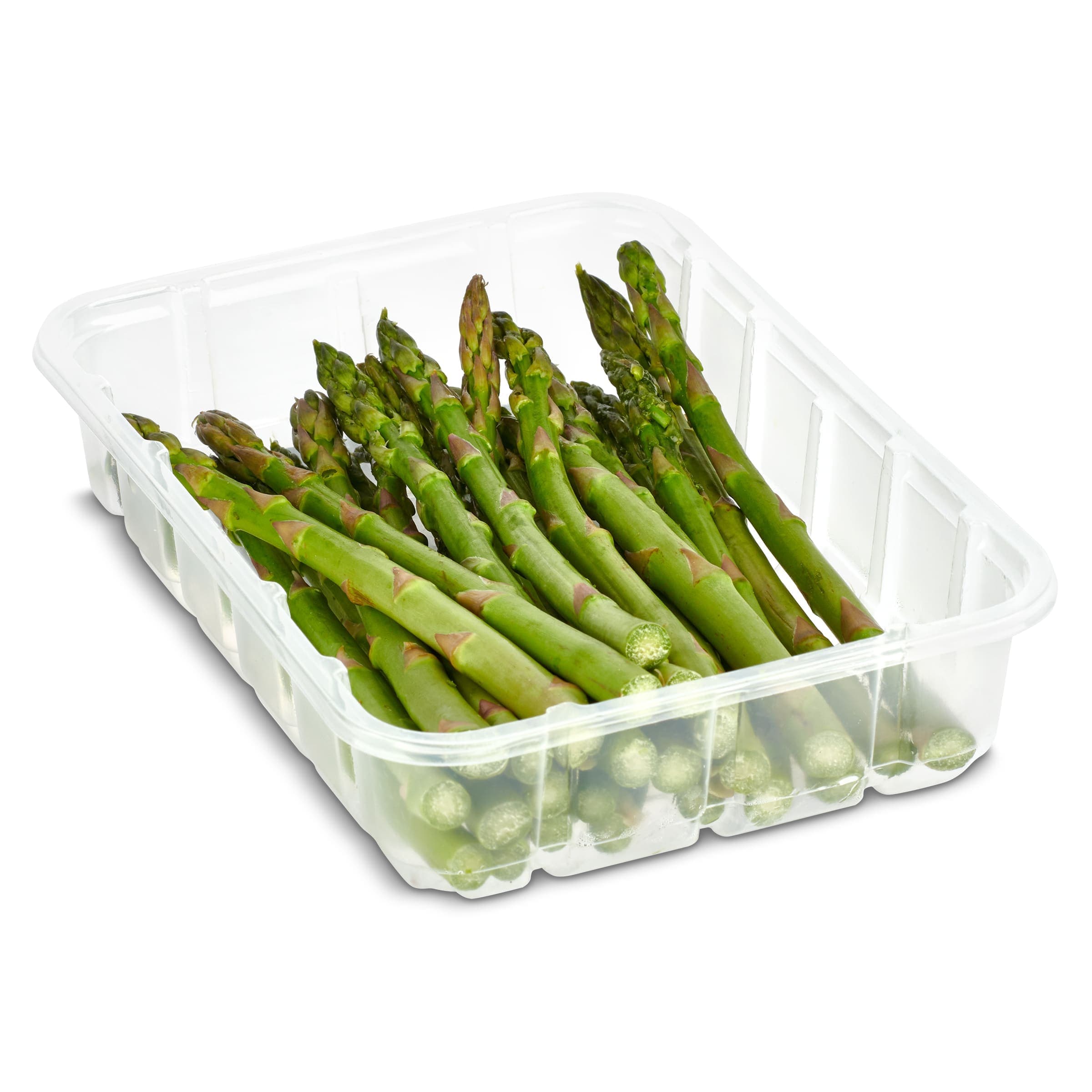 Puntas de espárrago verde bandeja 150 g