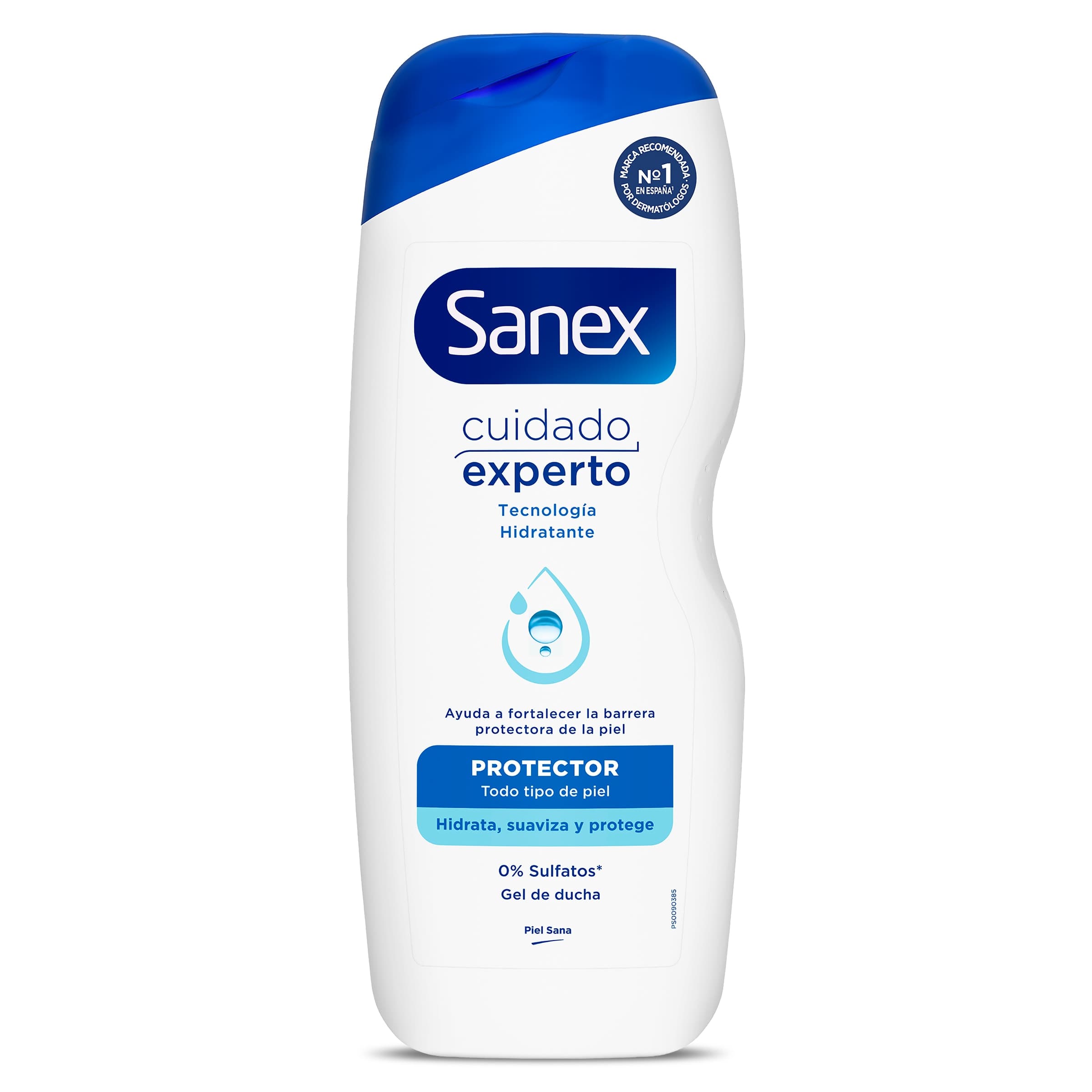 Gel de ducha hidratante cuidado experto Sanex botella 600 ml