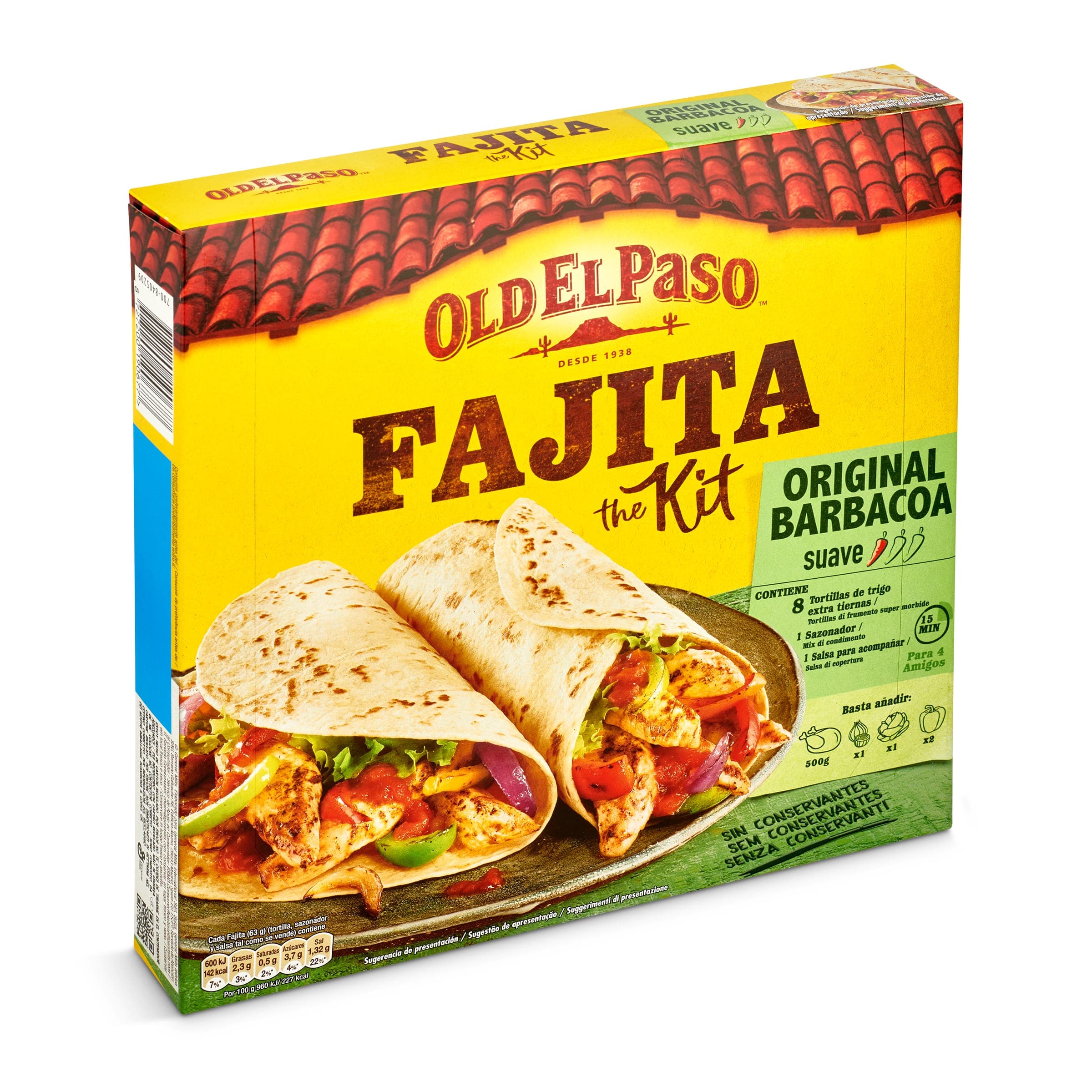 Kit fajitas Old El Paso 505 g