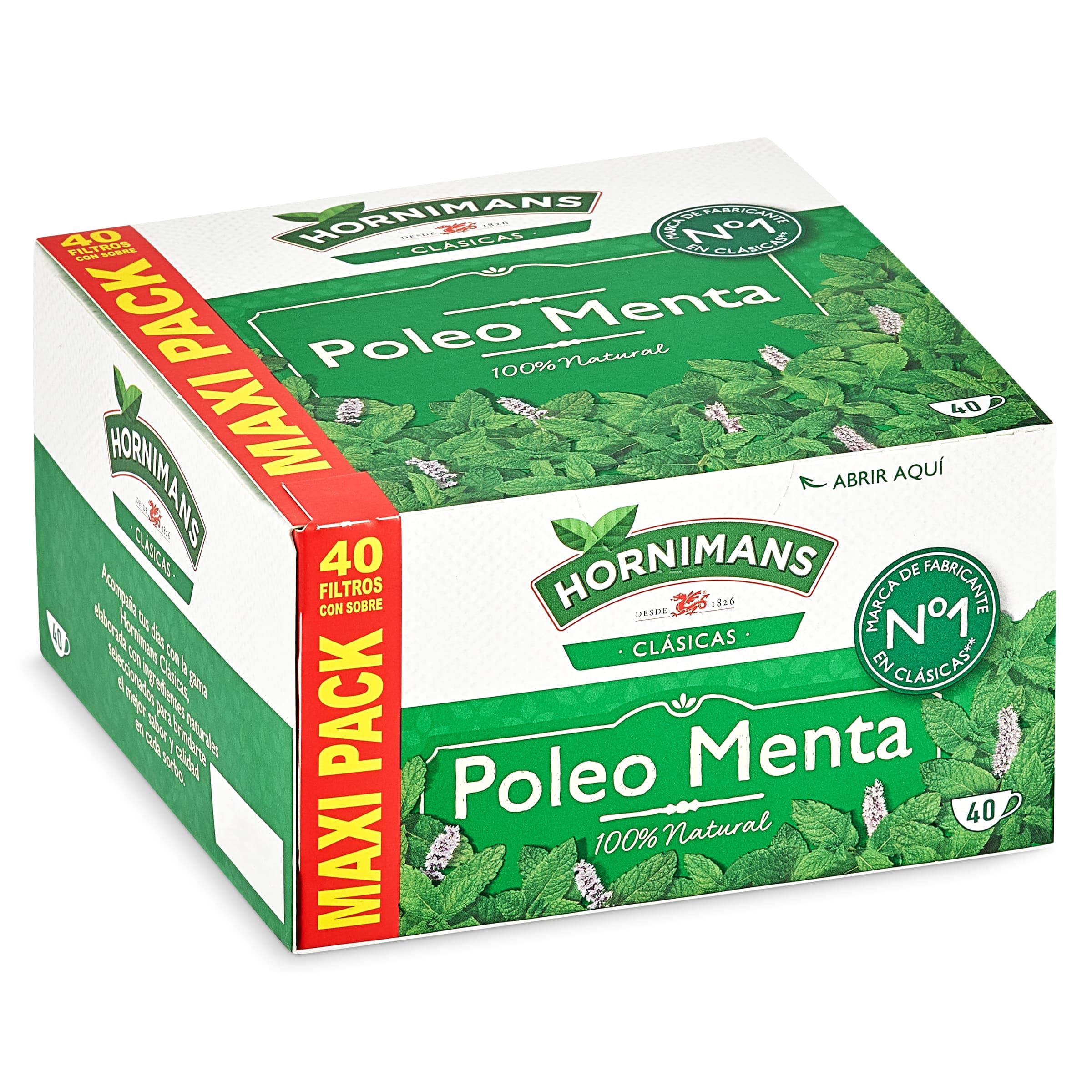 Poleo menta Hornimans 40 unidades