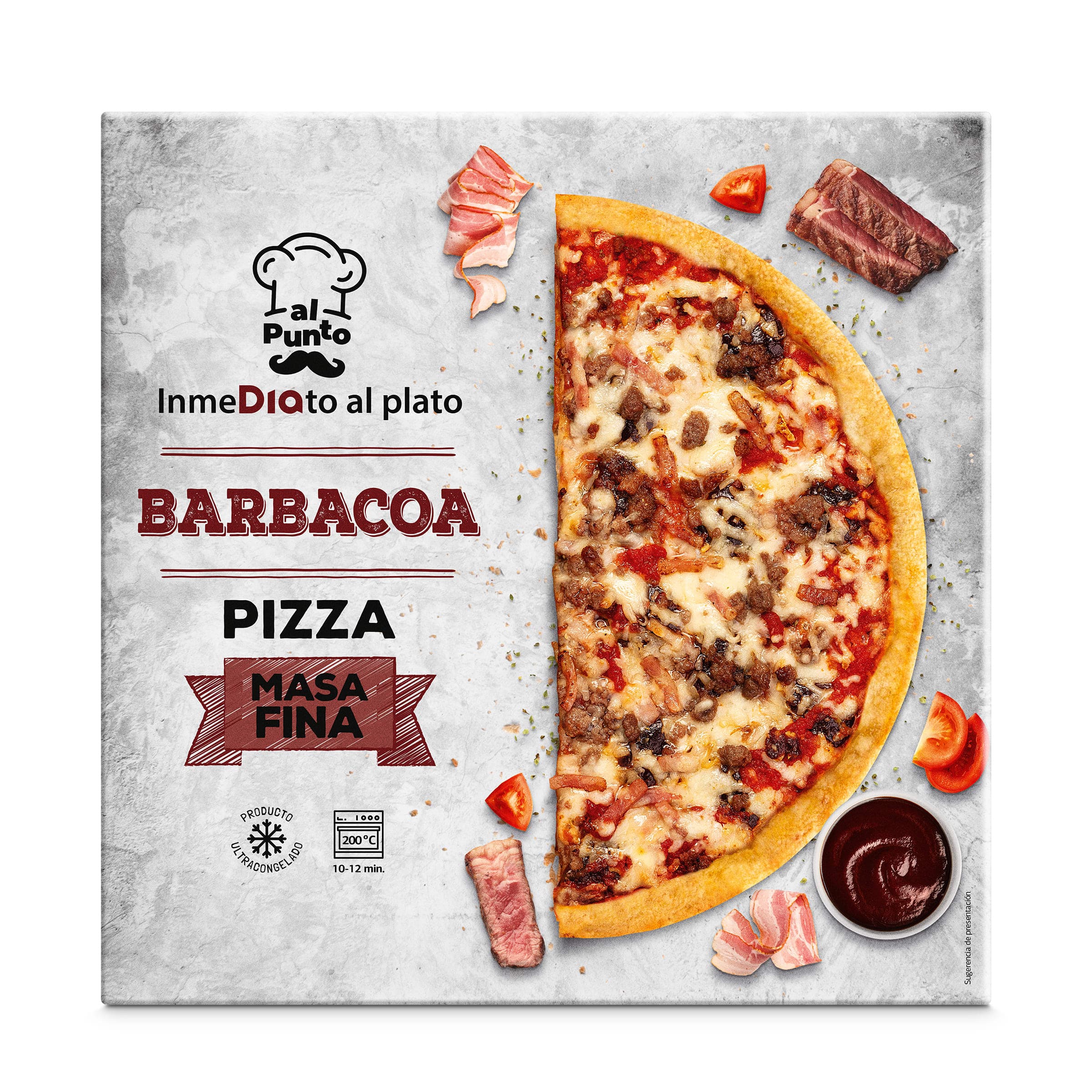 Pizza barbacoa Dia Al Punto 350 g