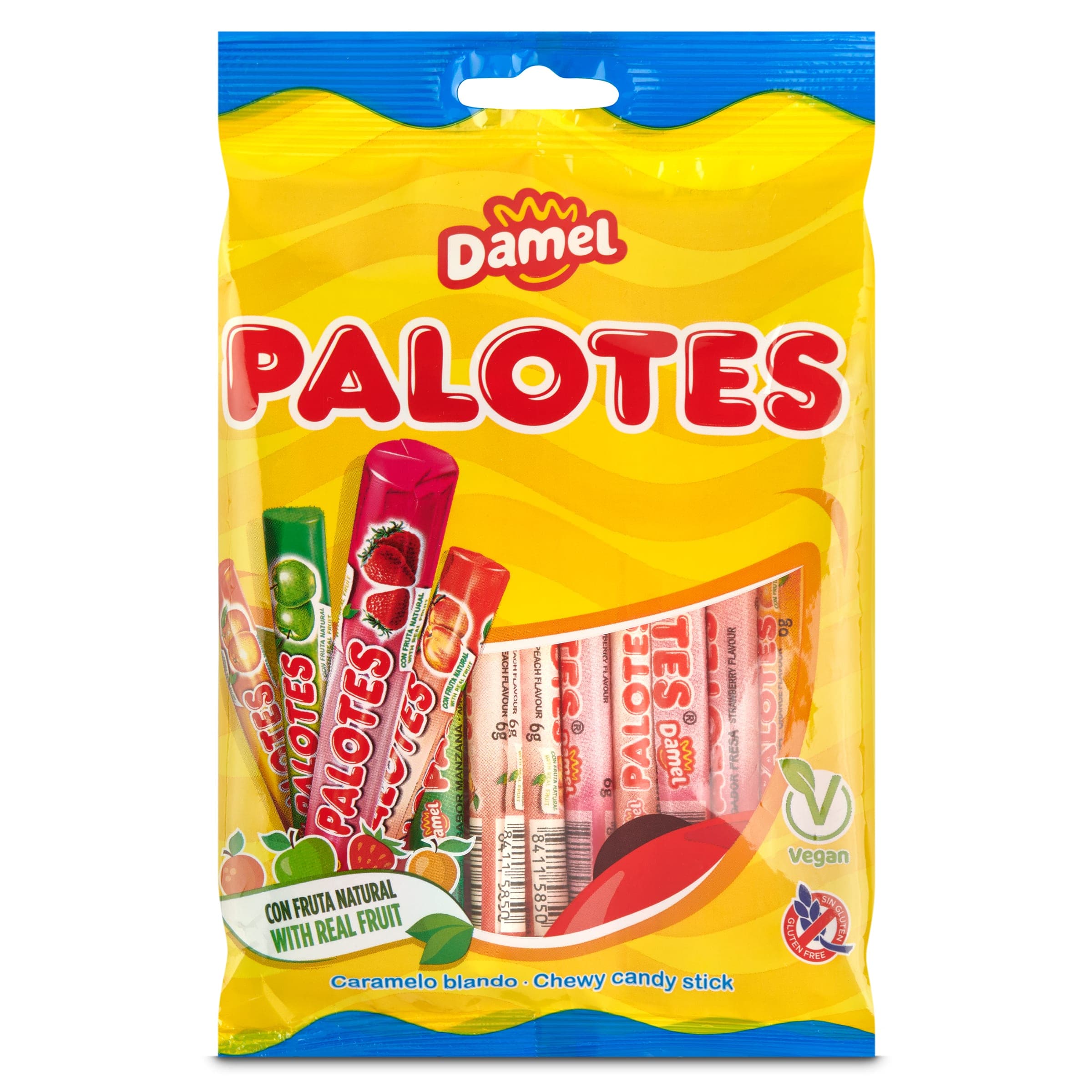 Palotes masticables de frutas Palotes bolsa 90 g