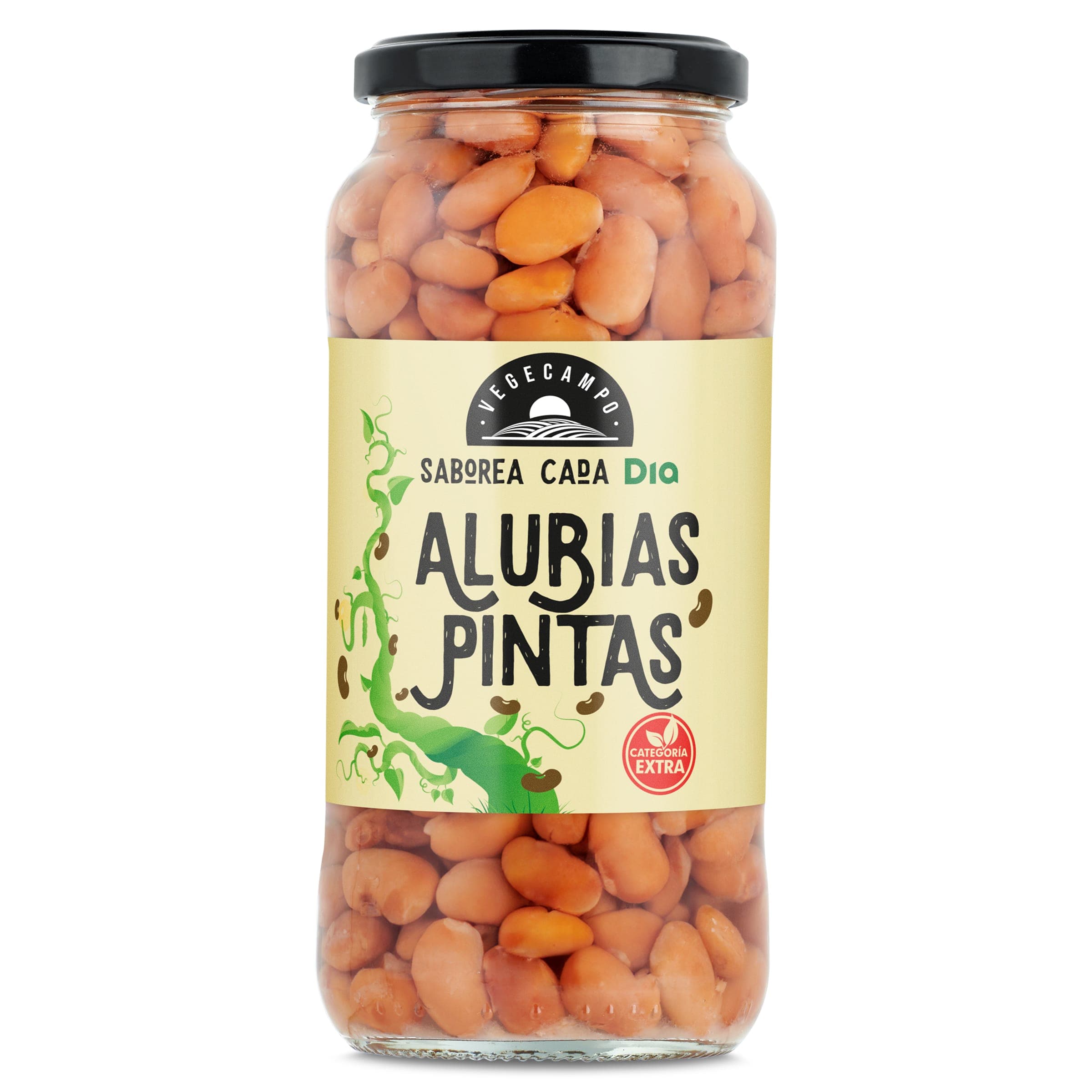 Alubias pintas cocidas Dia Vegecampo 400 g