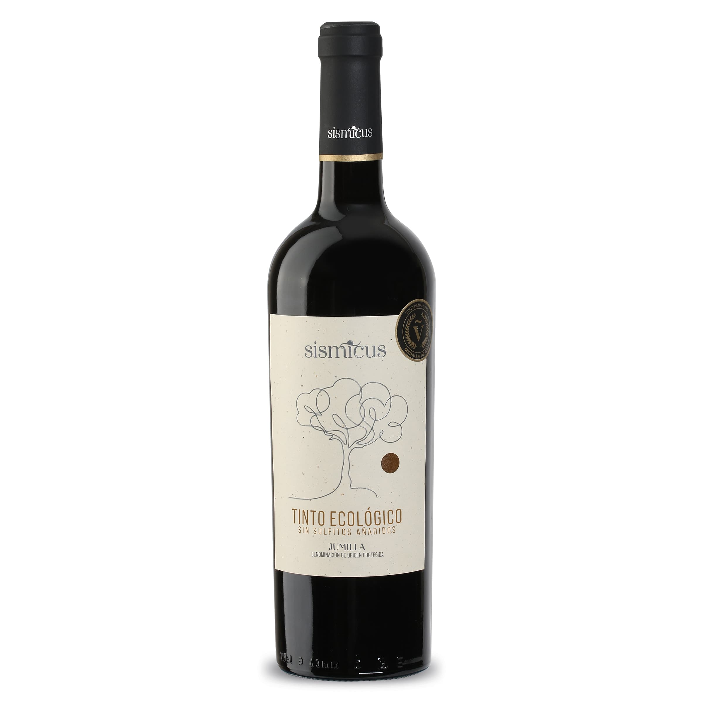 Vino tinto ecológico D.O. Jumilla Sismicus 75 cl