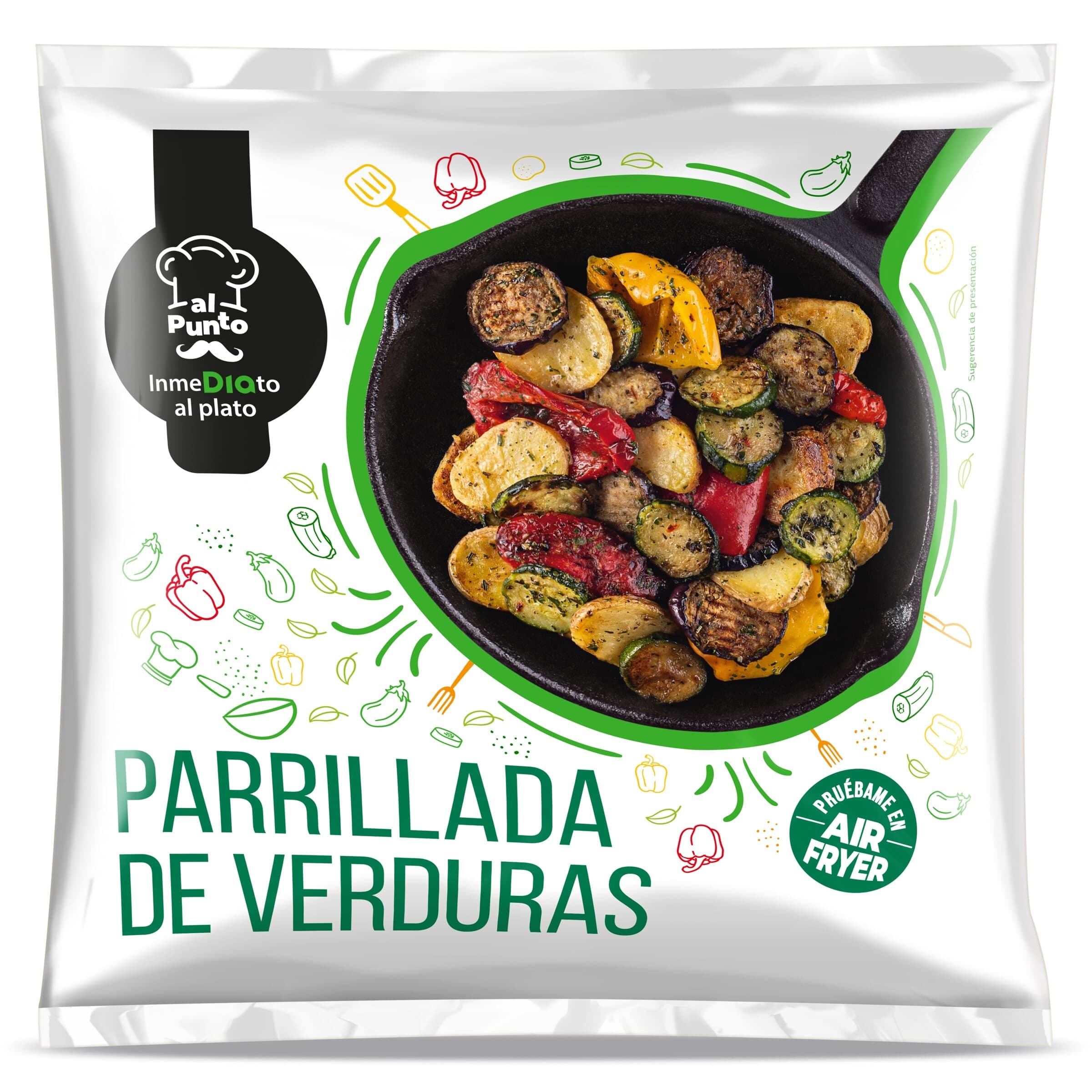 Parrillada de verduras asadas Dia Al Punto 400 g