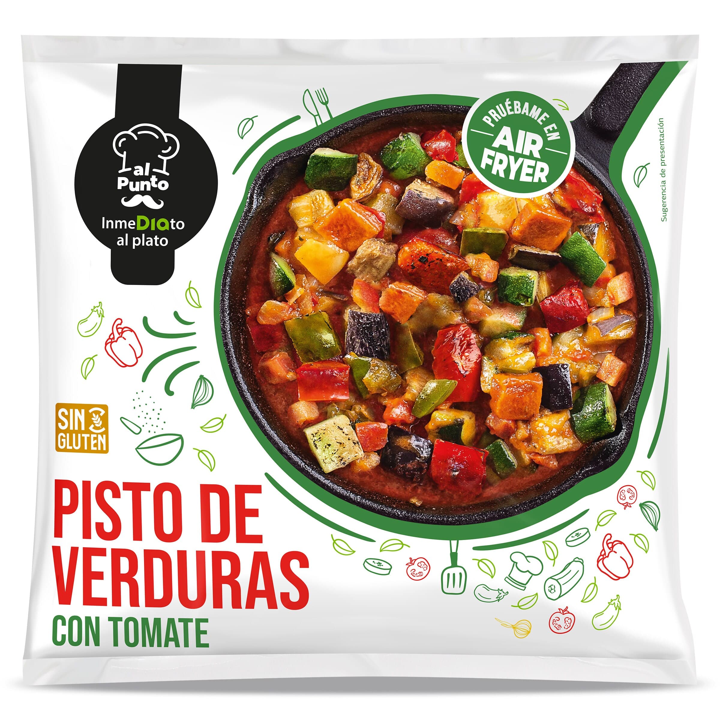 Pisto de verduras con tomate Dia Al Punto 450 g