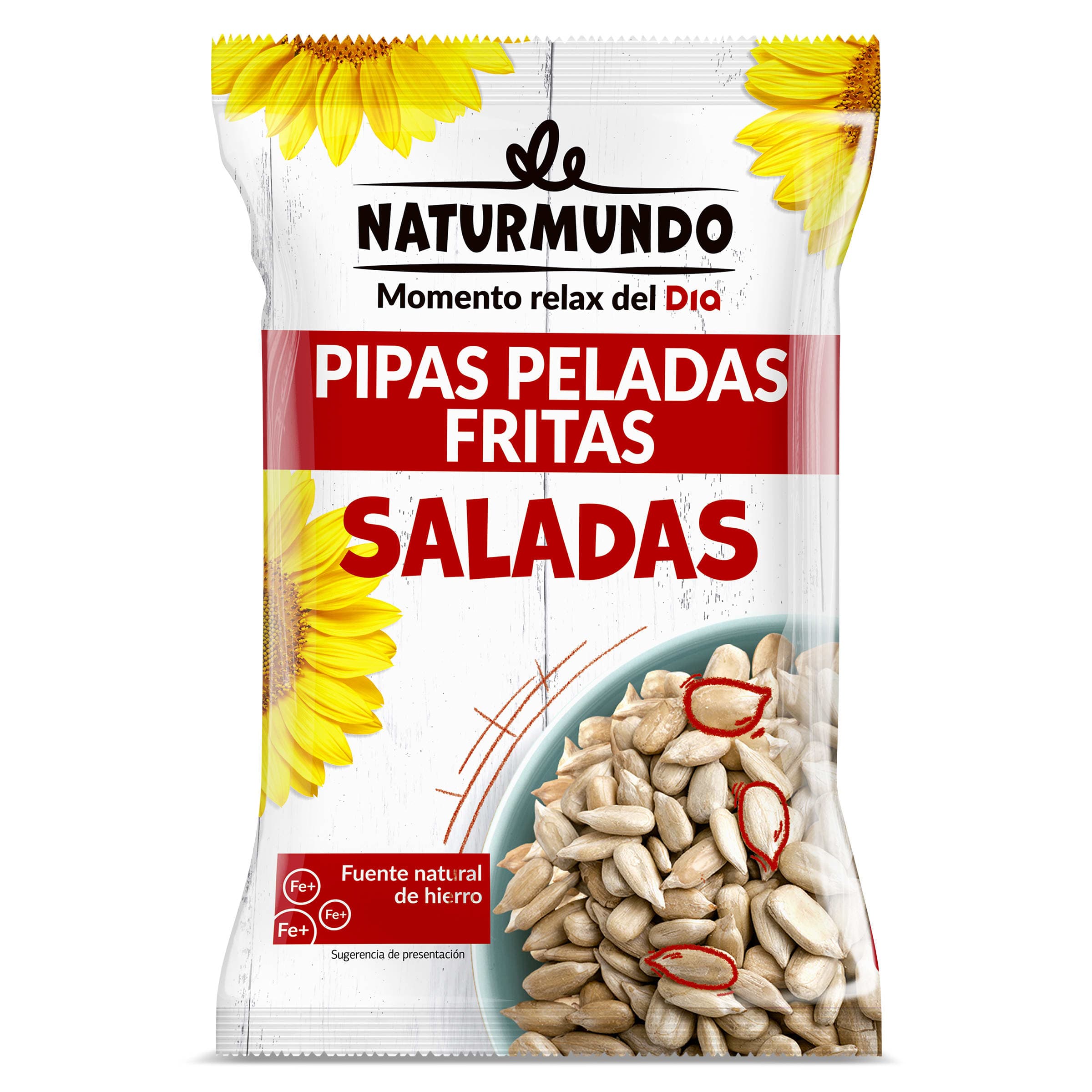 Pipas peladas Dia Naturmundo 200 g
