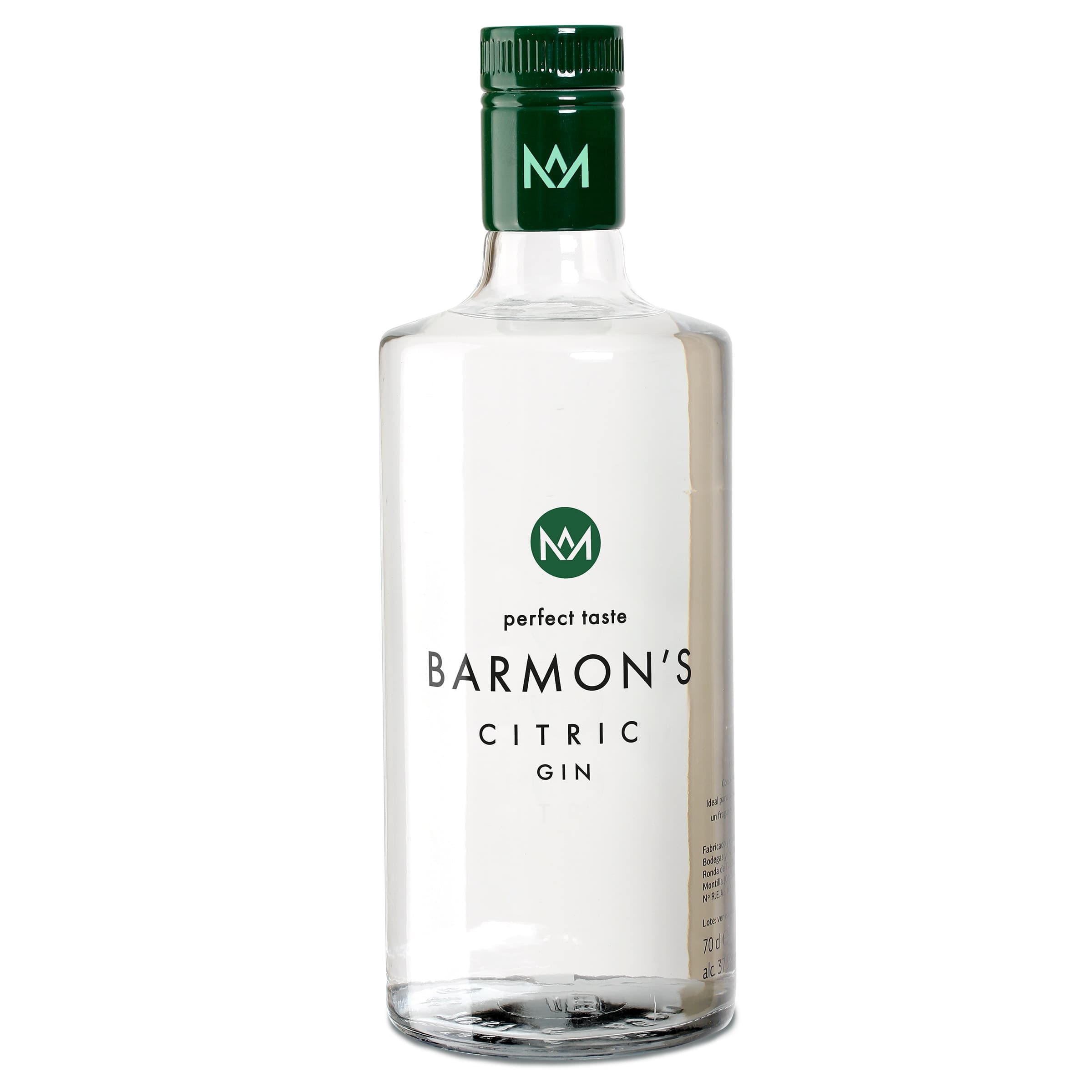 Ginebra cítrica Barmon's 70 cl
