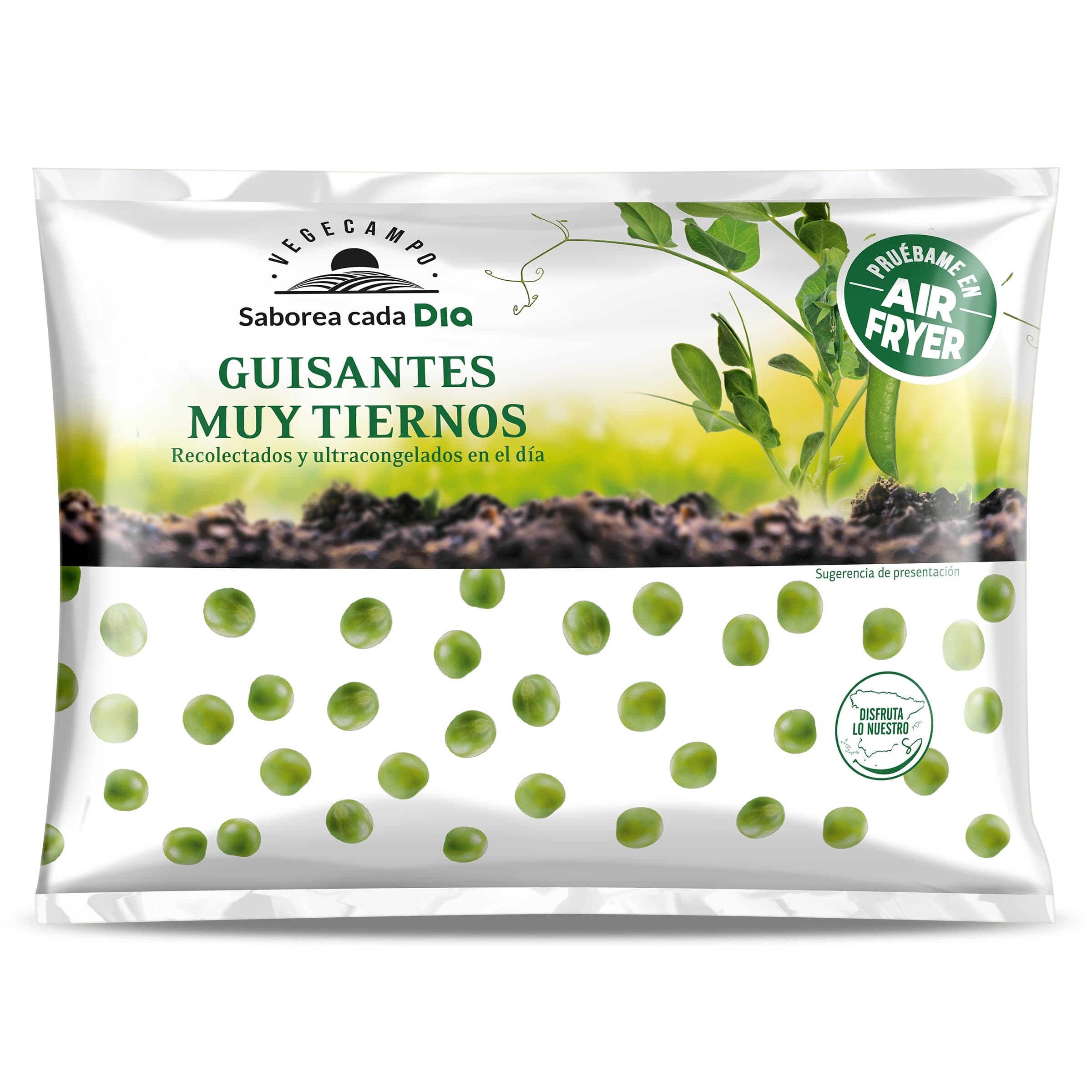 Guisantes superfinos Dia Vegecampo 300 g