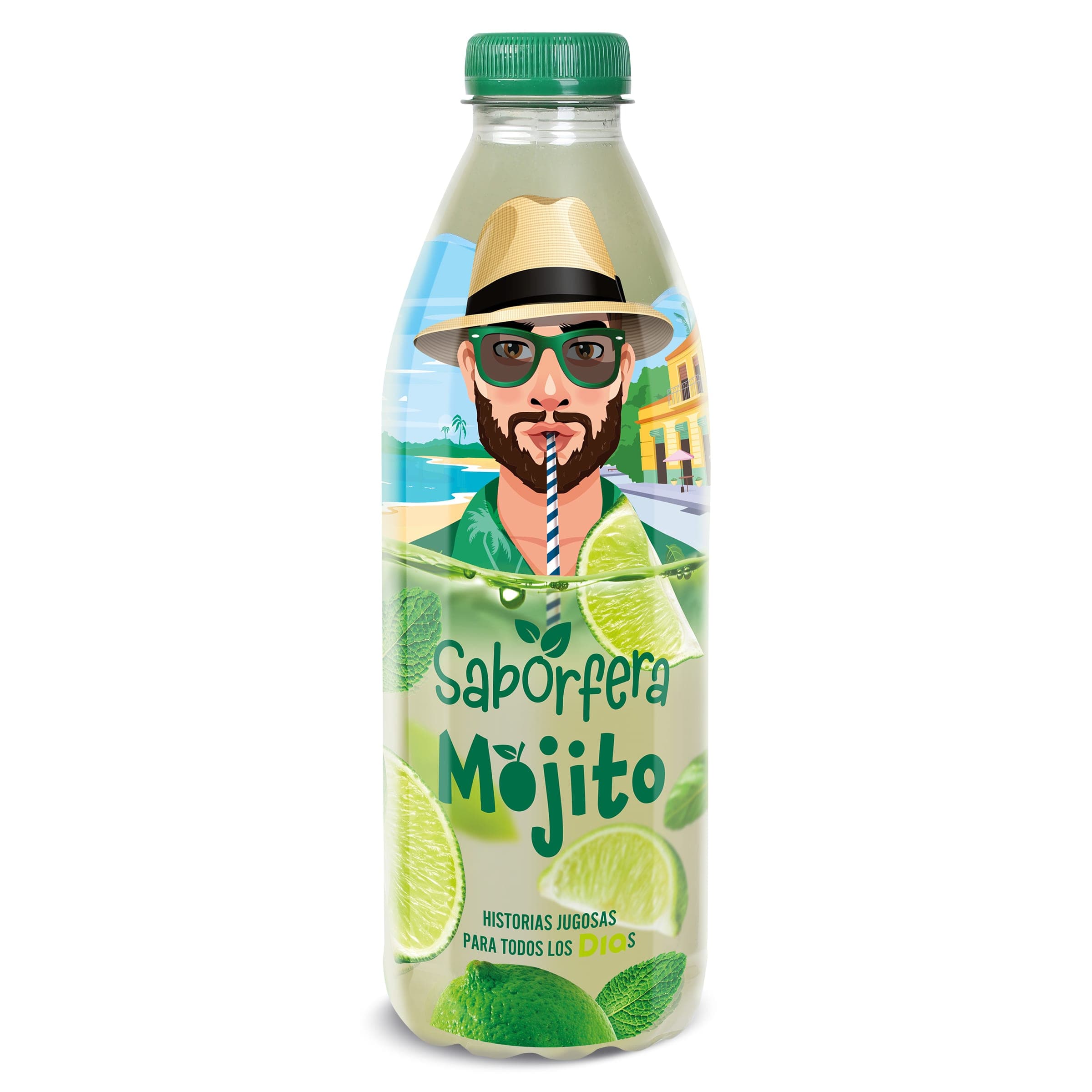 Bebida refrescante sabor mojito Dia Saborfera 1 L