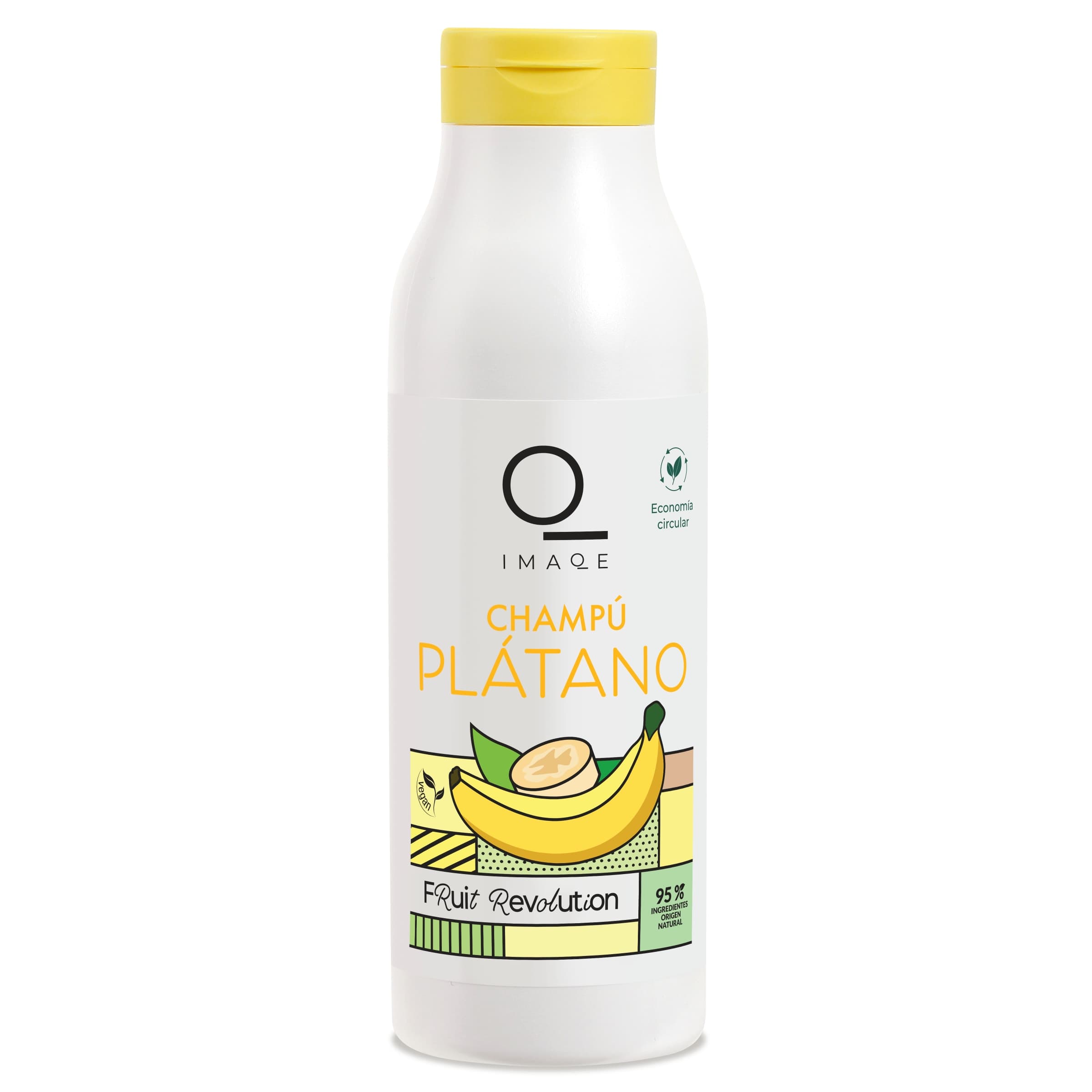 Champú hidratante plátano Fruit Revolution Dia Imaqe botella 400 ml