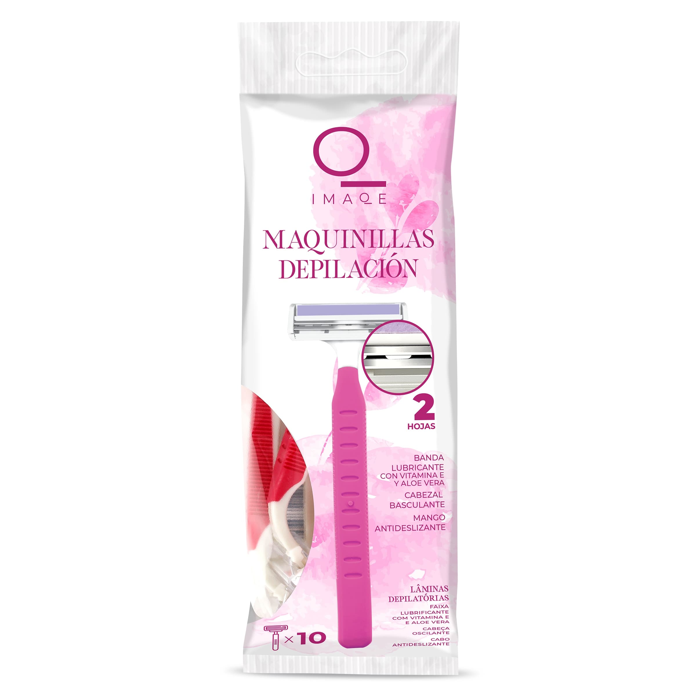 Maquinilla depilación 2 hojas Dia Imaqe bolsa 10 unidades