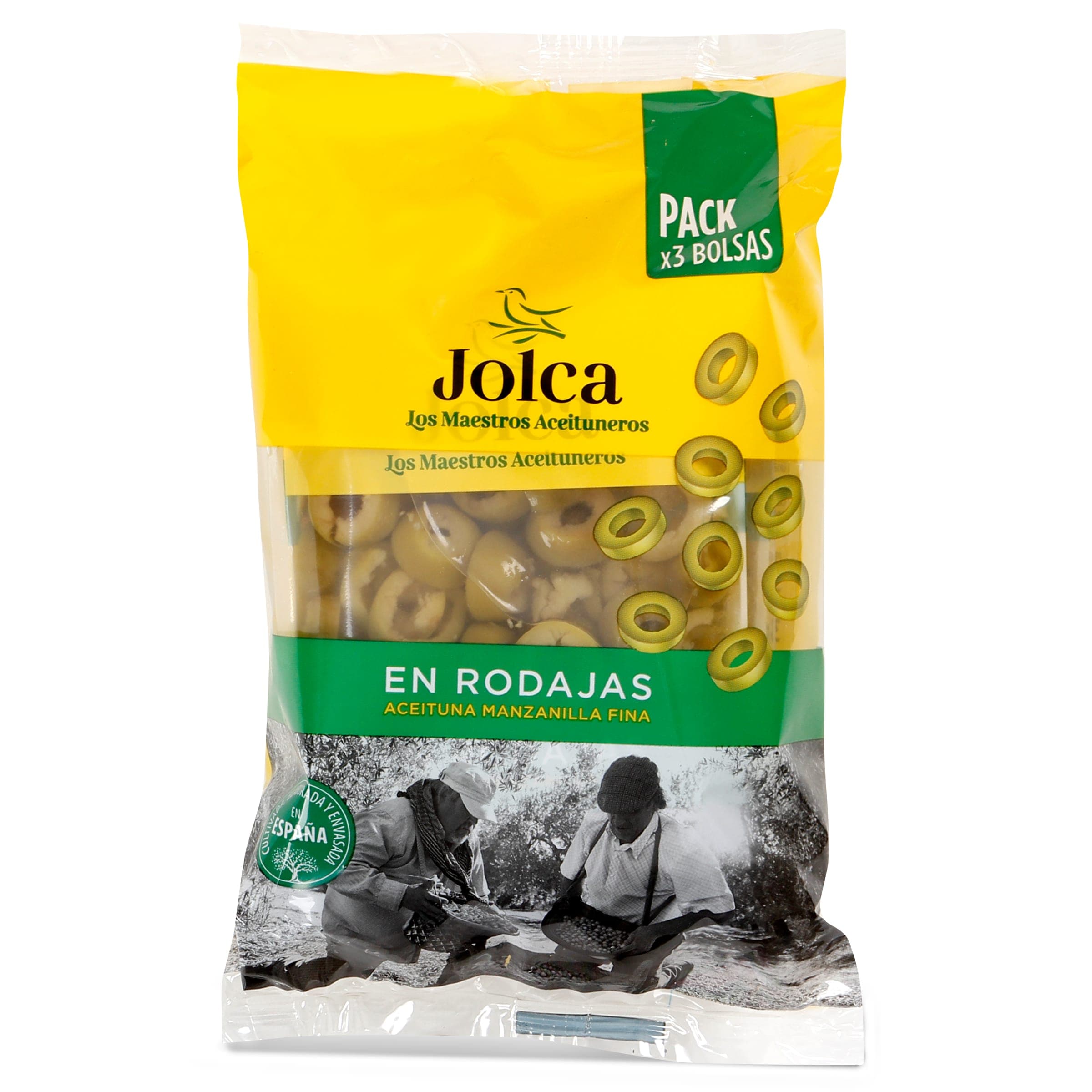 Aceitunas manzanilla en rodajas Jolca 3 x 50 g