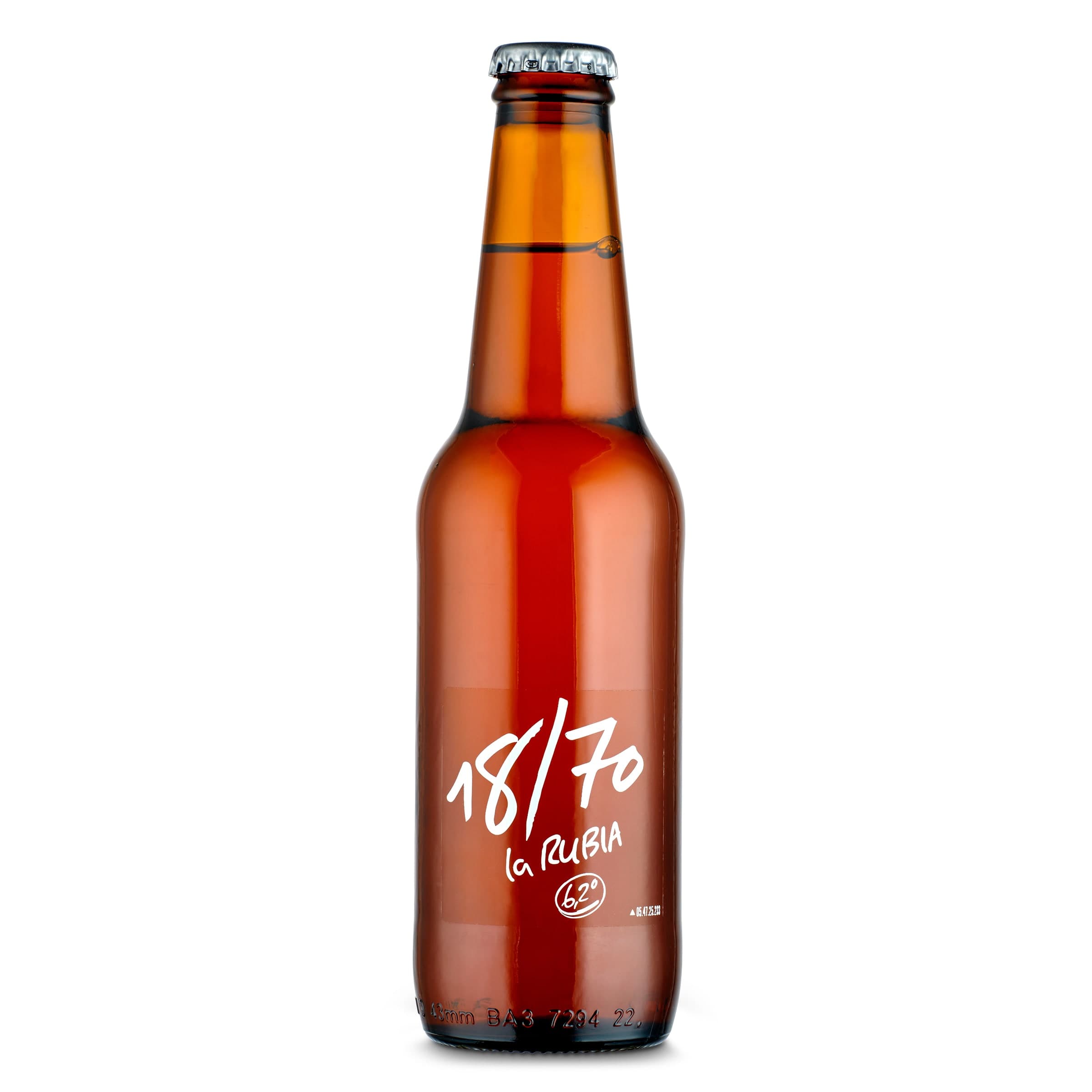 Cerveza 18/70 La rubia 33 cl