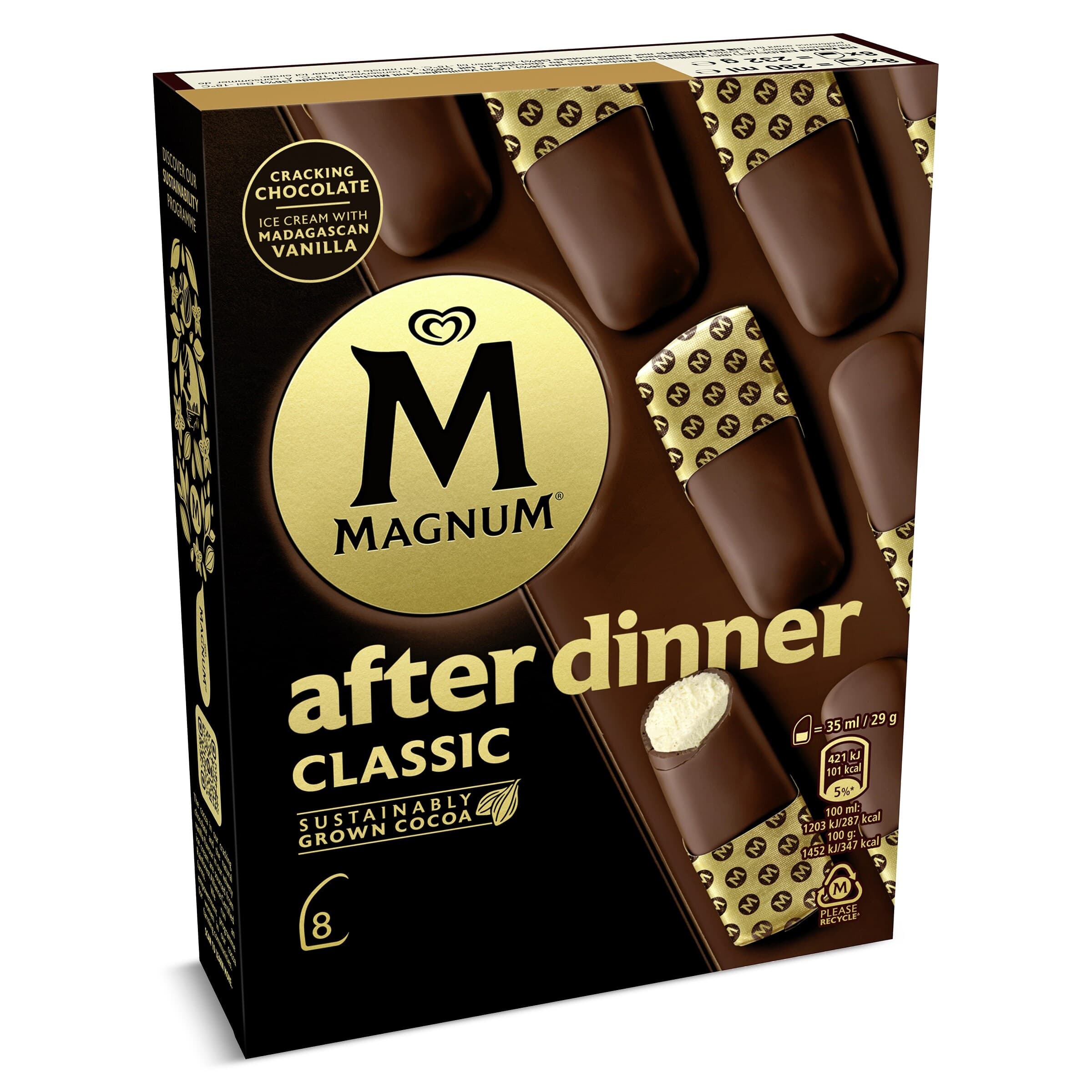 Magnum after dinner classic 8 x 29 g