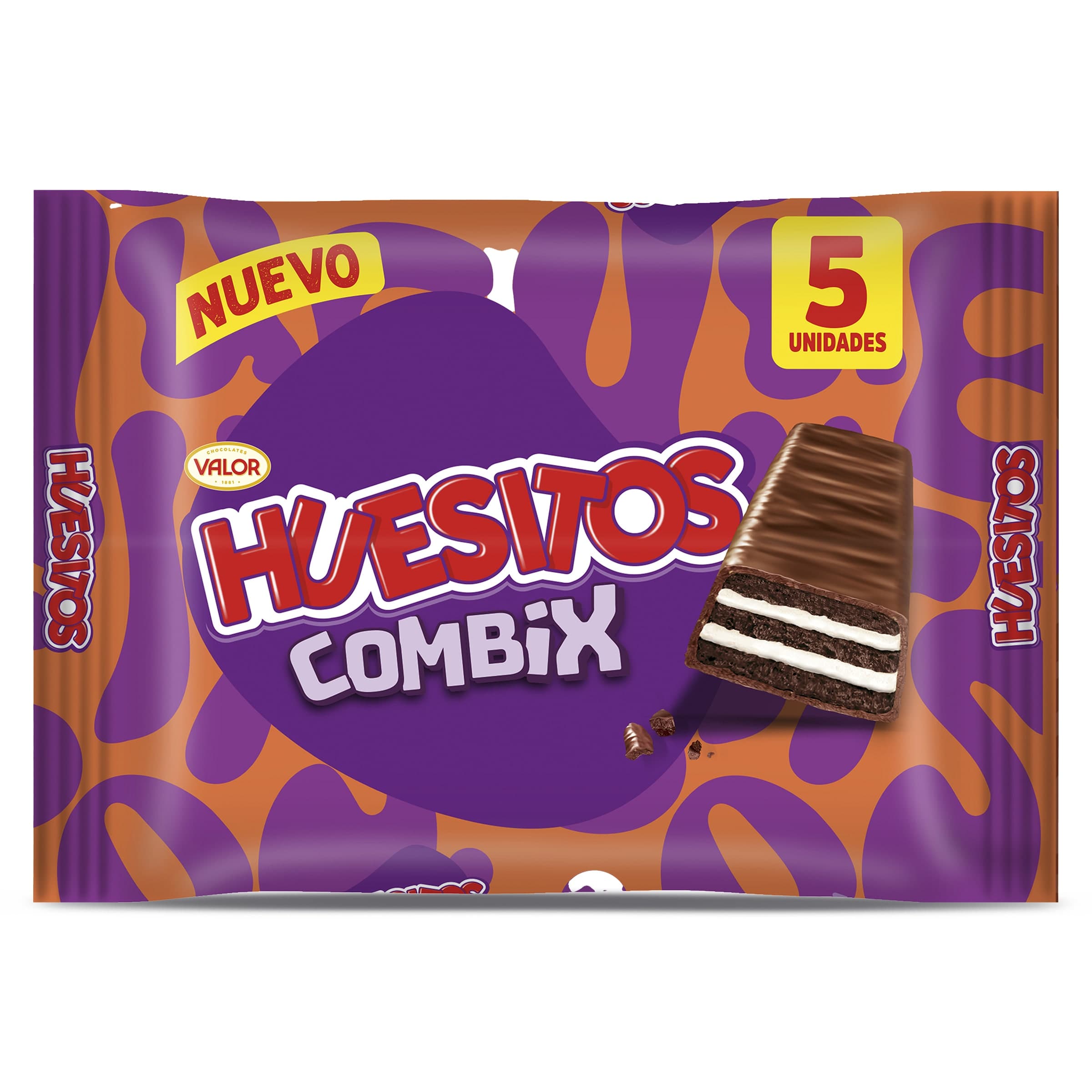 Barritas de barquillo combix Huesitos bolsa 100 g