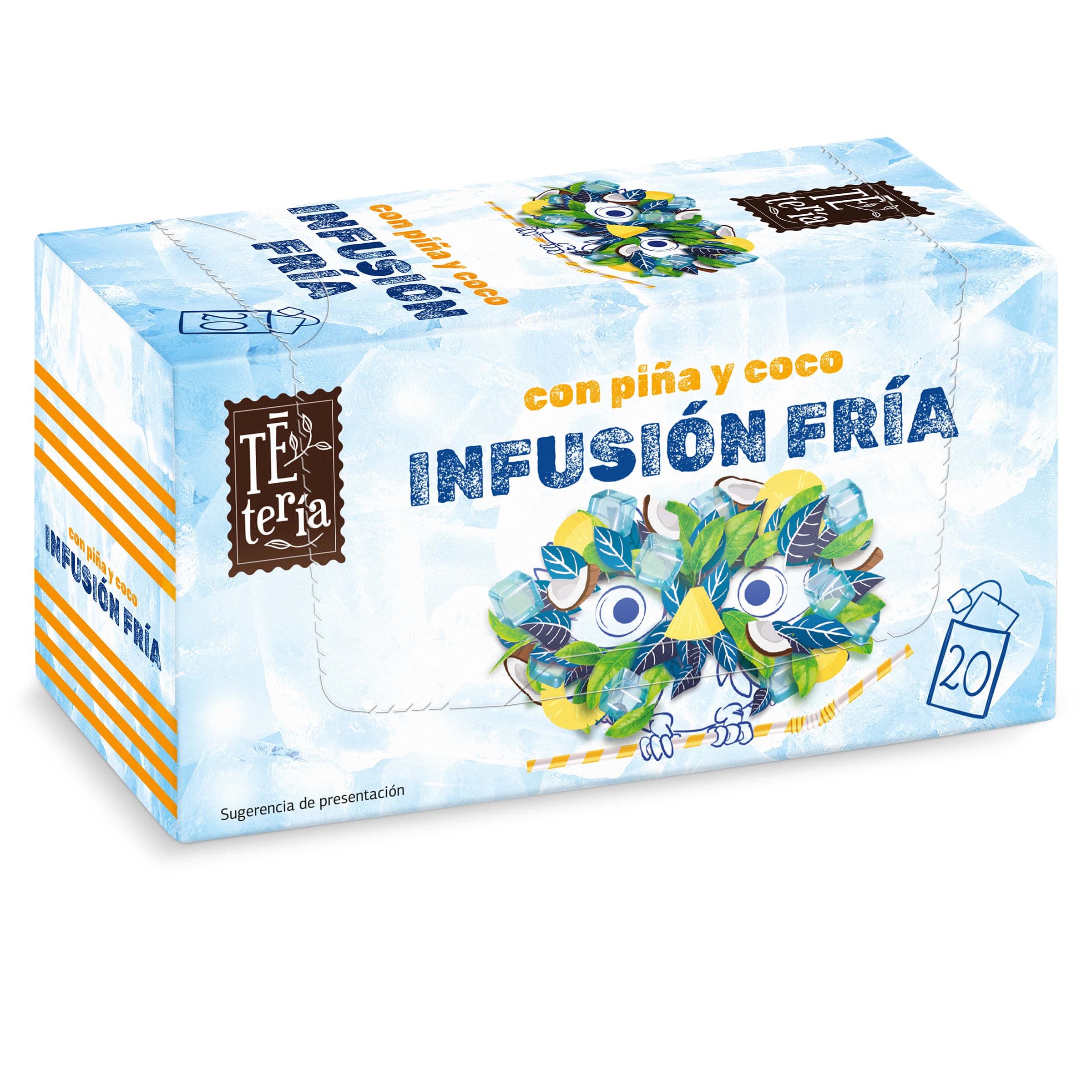 Infusión fría con piña y coco Dia Tetería 20 unidades