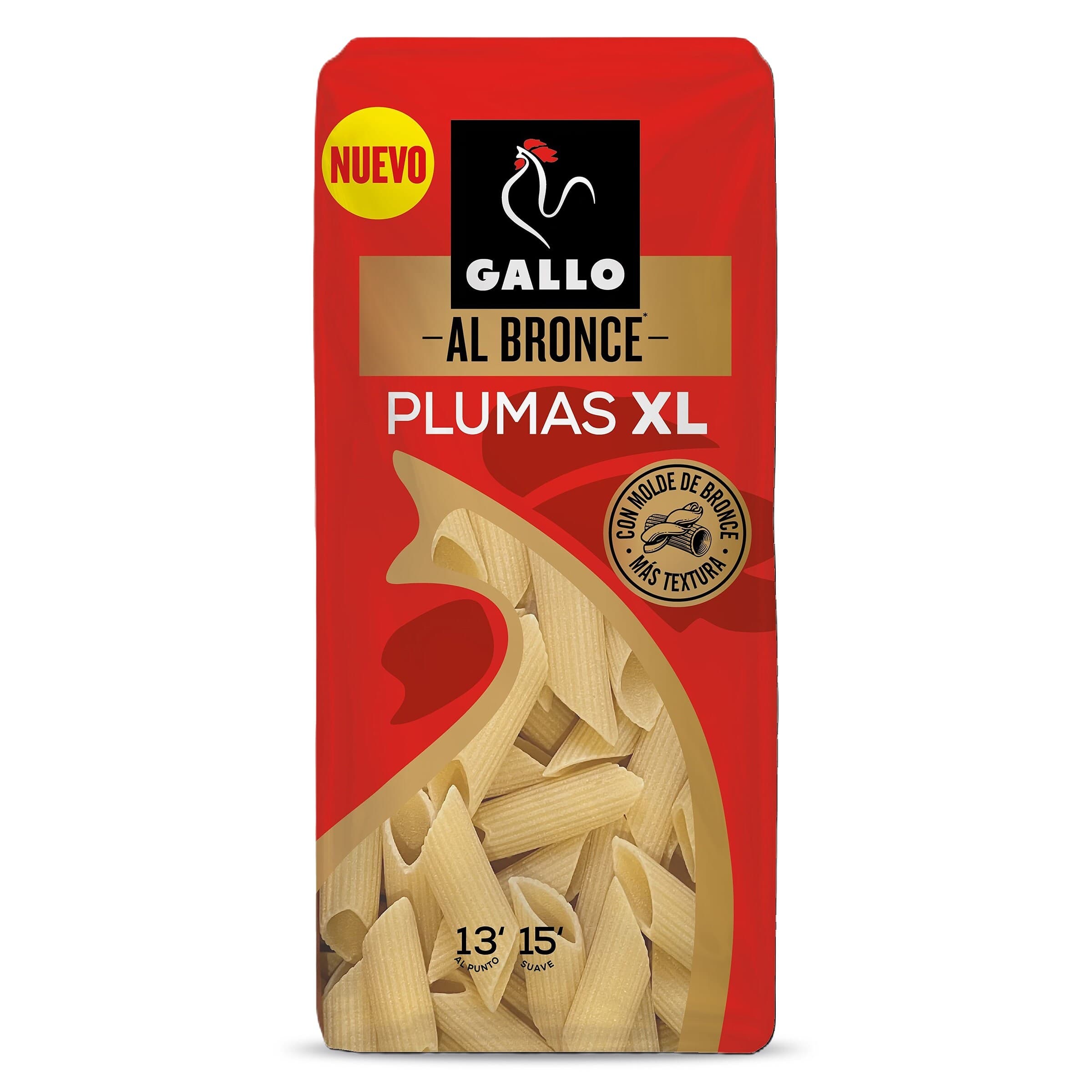 Plumas XL al bronce Gallo 450 g