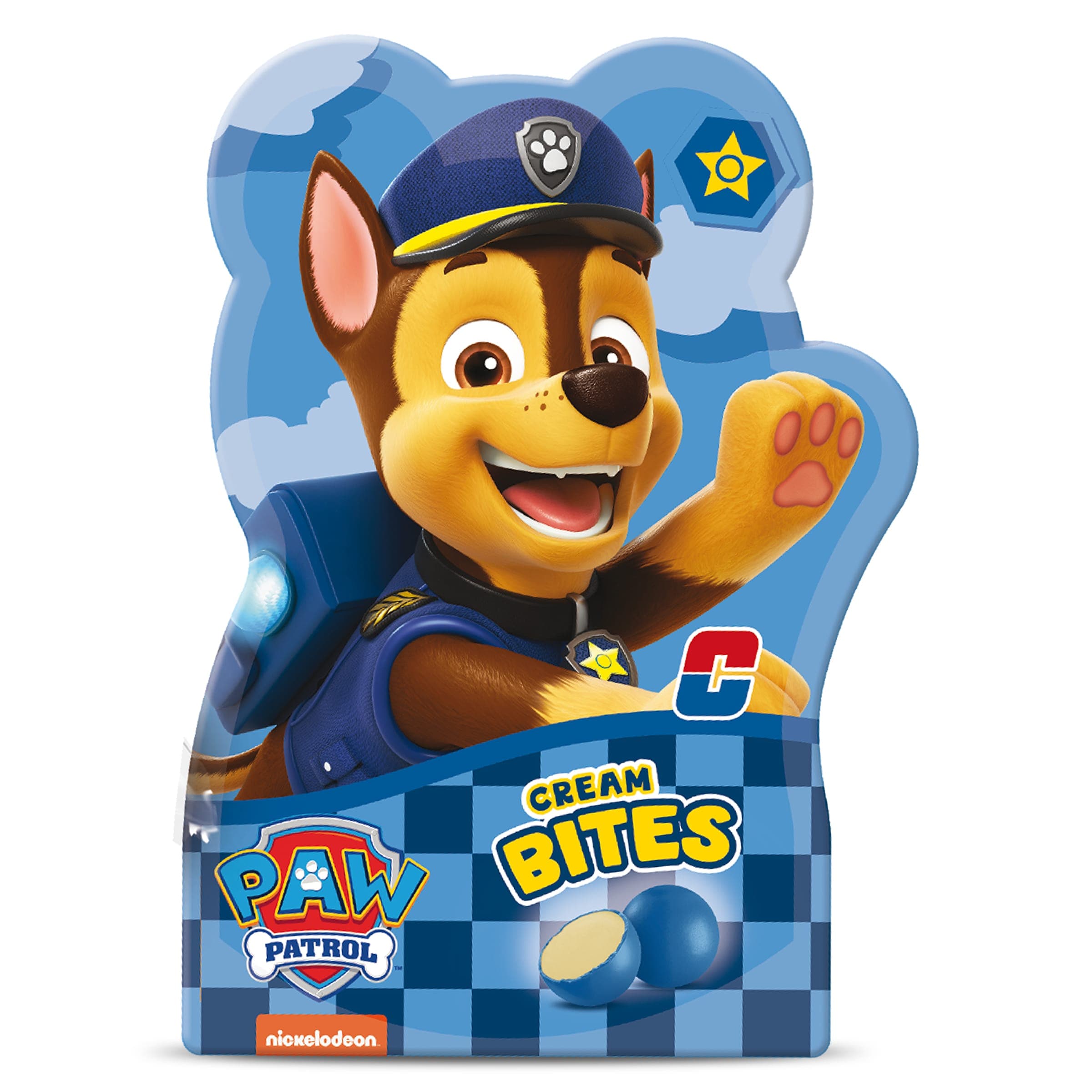 Bolitas de crema Patrulla Canina Nickelodeon caja 50 g