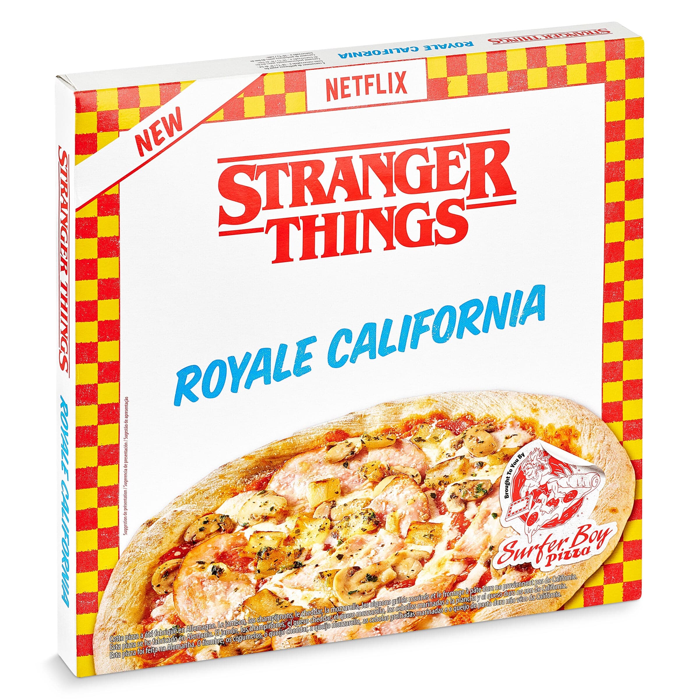 Pizza Stranger Things royale California 446 g