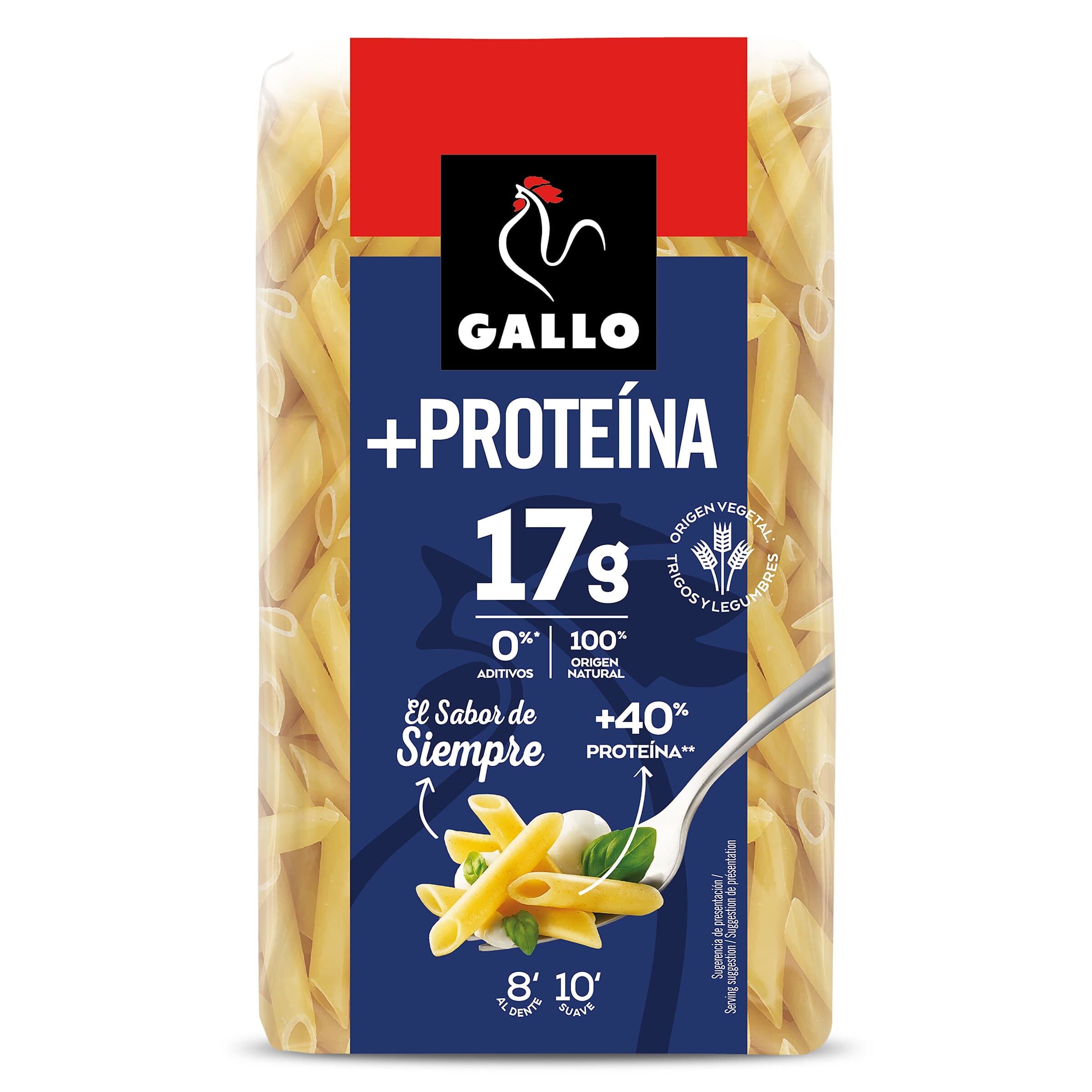 Plumas altas en proteínas Gallo 400 g