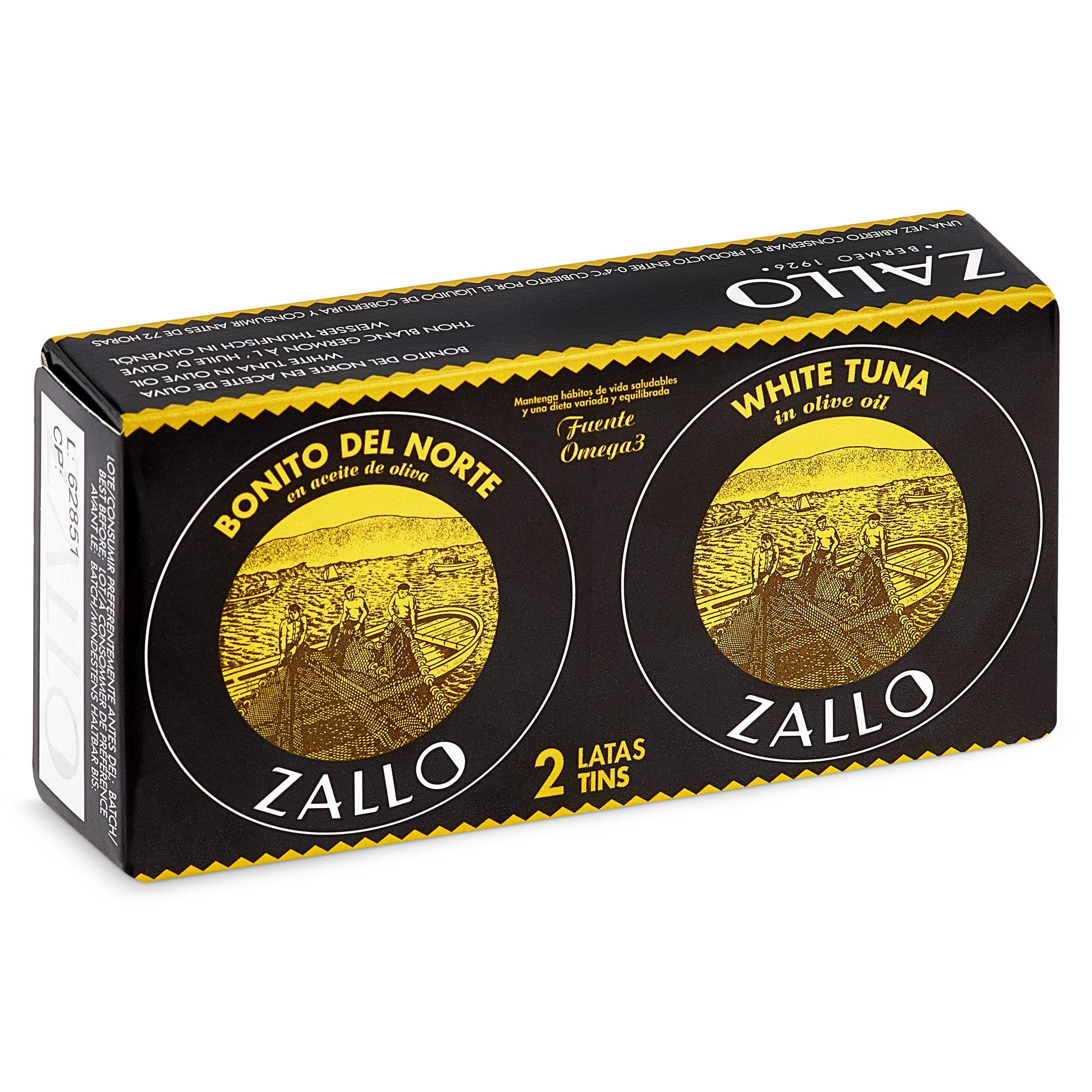 Bonito del norte en aceite de oliva Zallo 2 x 52 g
