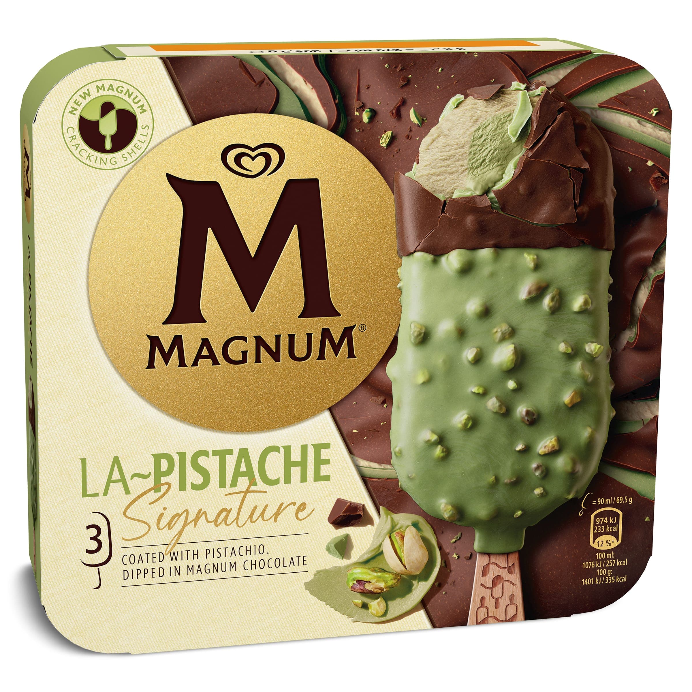 Magnum Signature pistacho 3 x 69,5 g
