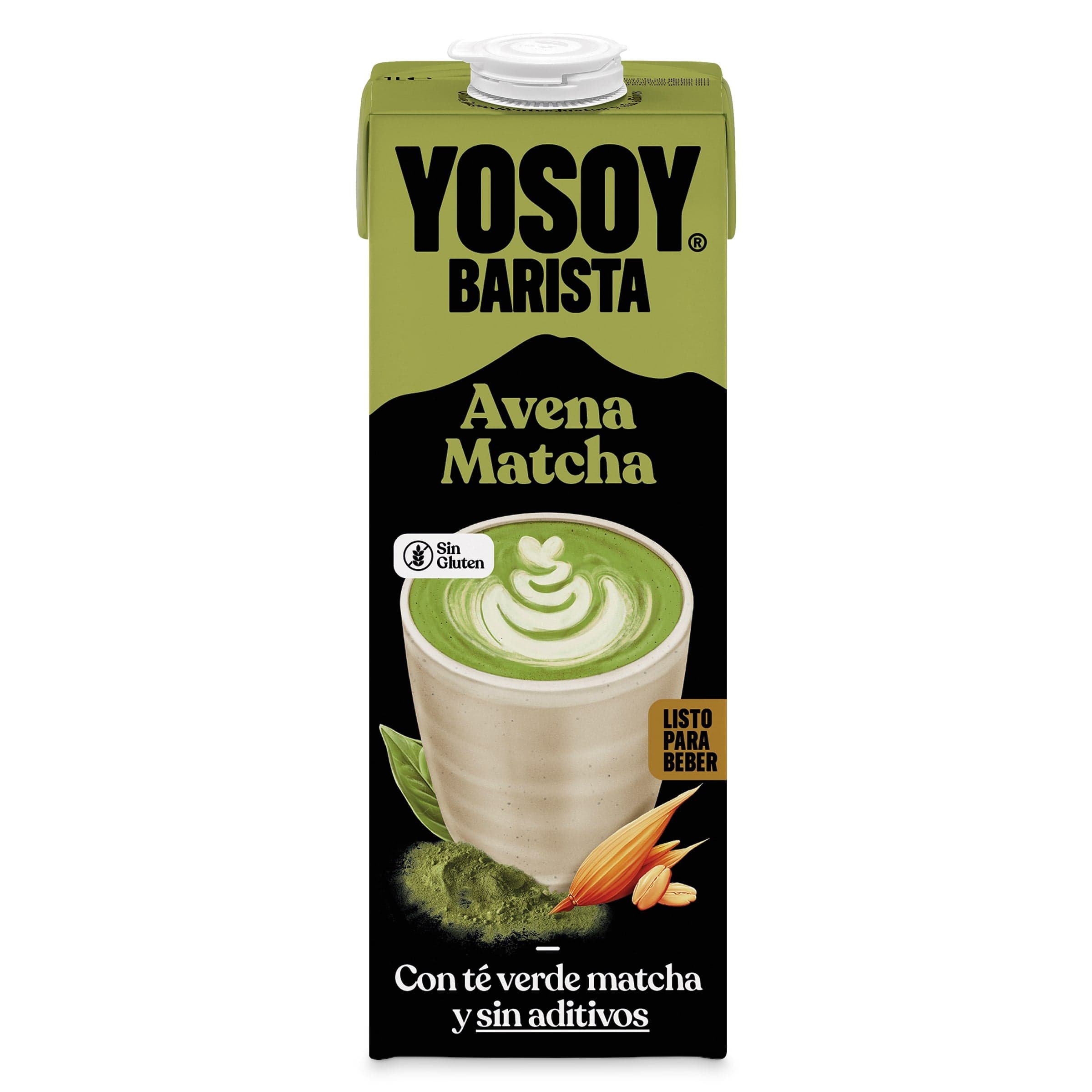 Bebida de avena barista matcha Yosoy 1 L