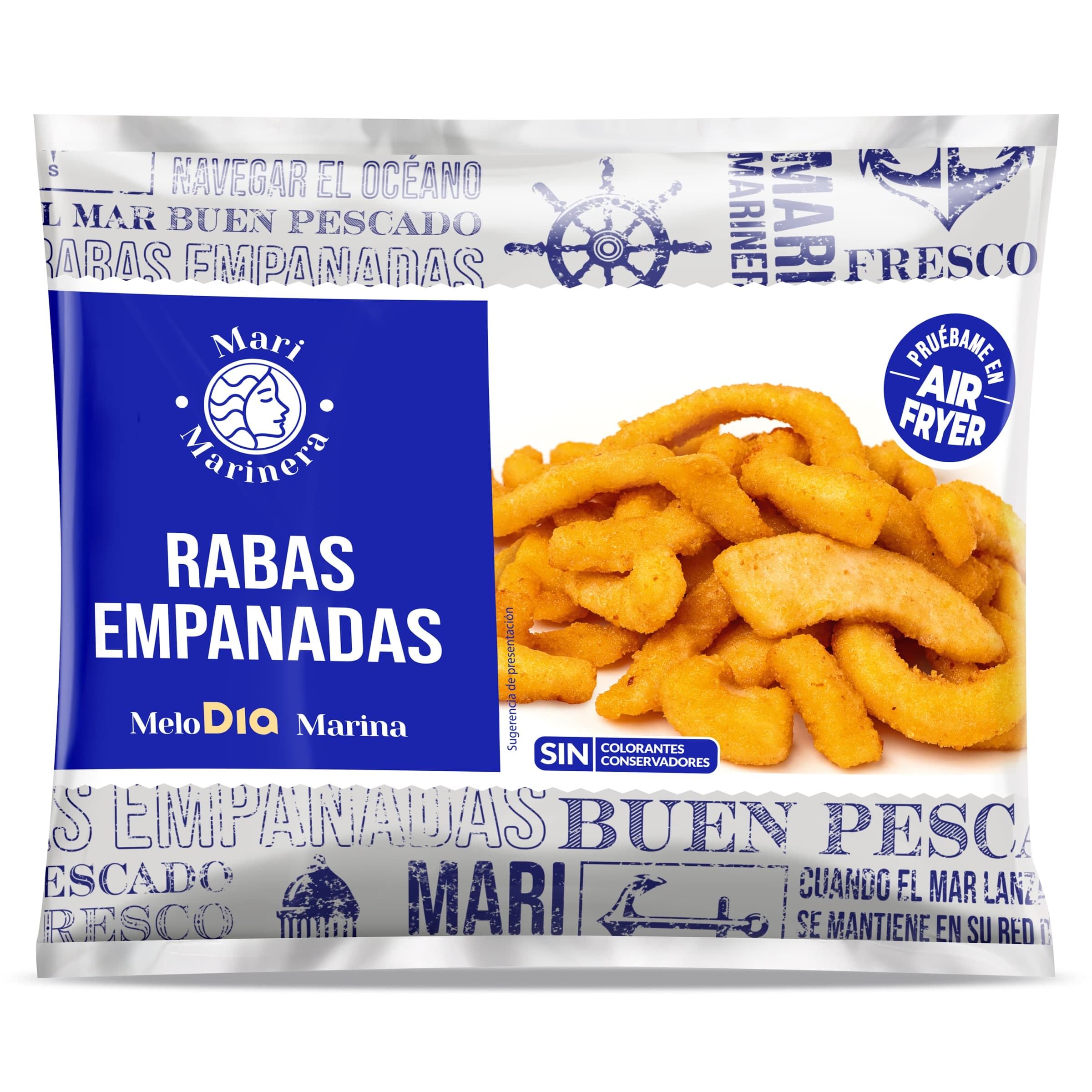 Rabas empanadas Dia Mari Marinera 400 g